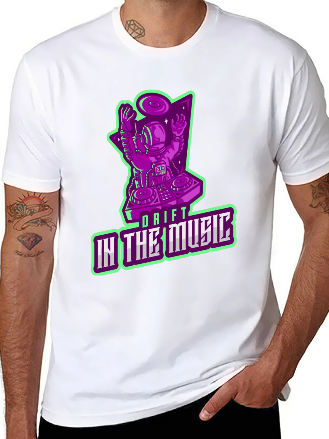 Drift In The Music Graphic Tee