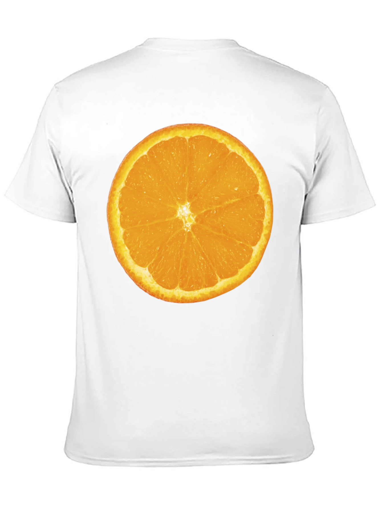 Orange Slice Graphic Tee - Mens Black T-Shirt