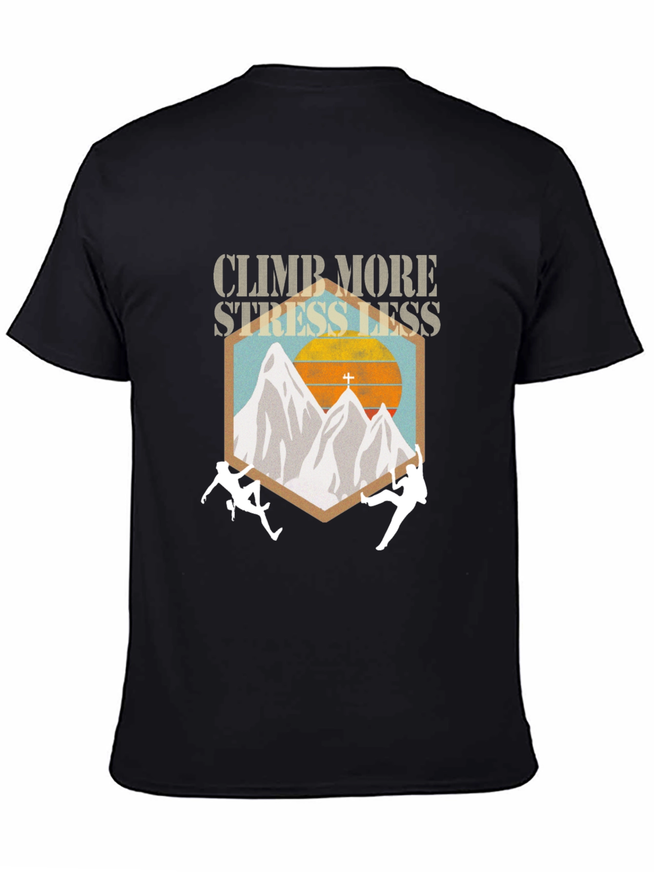 Climb More Stress Less T-Shirt