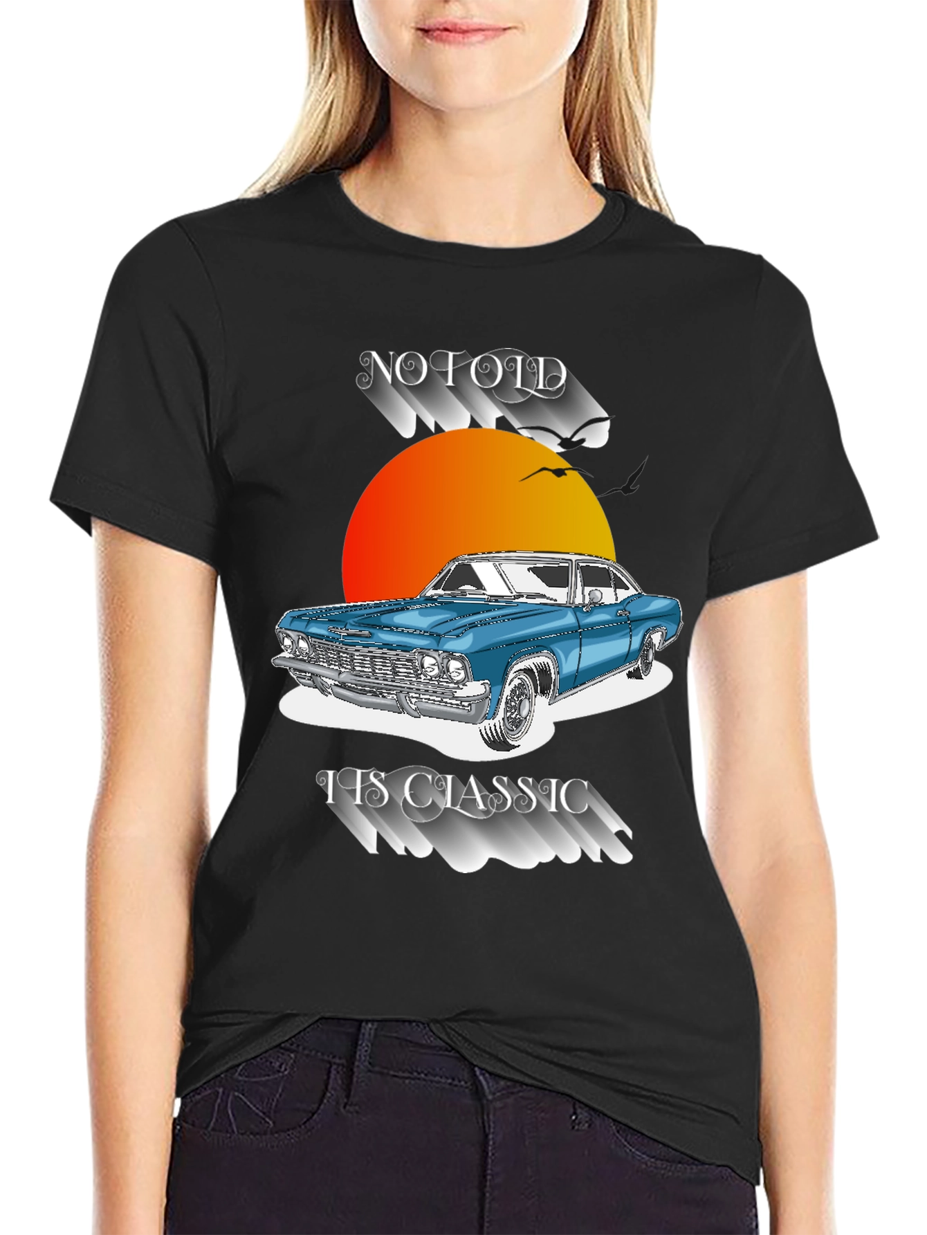 Classic Car T-Shirt - Not Old Its Classic