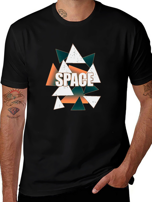 Space Geometric T-Shirt