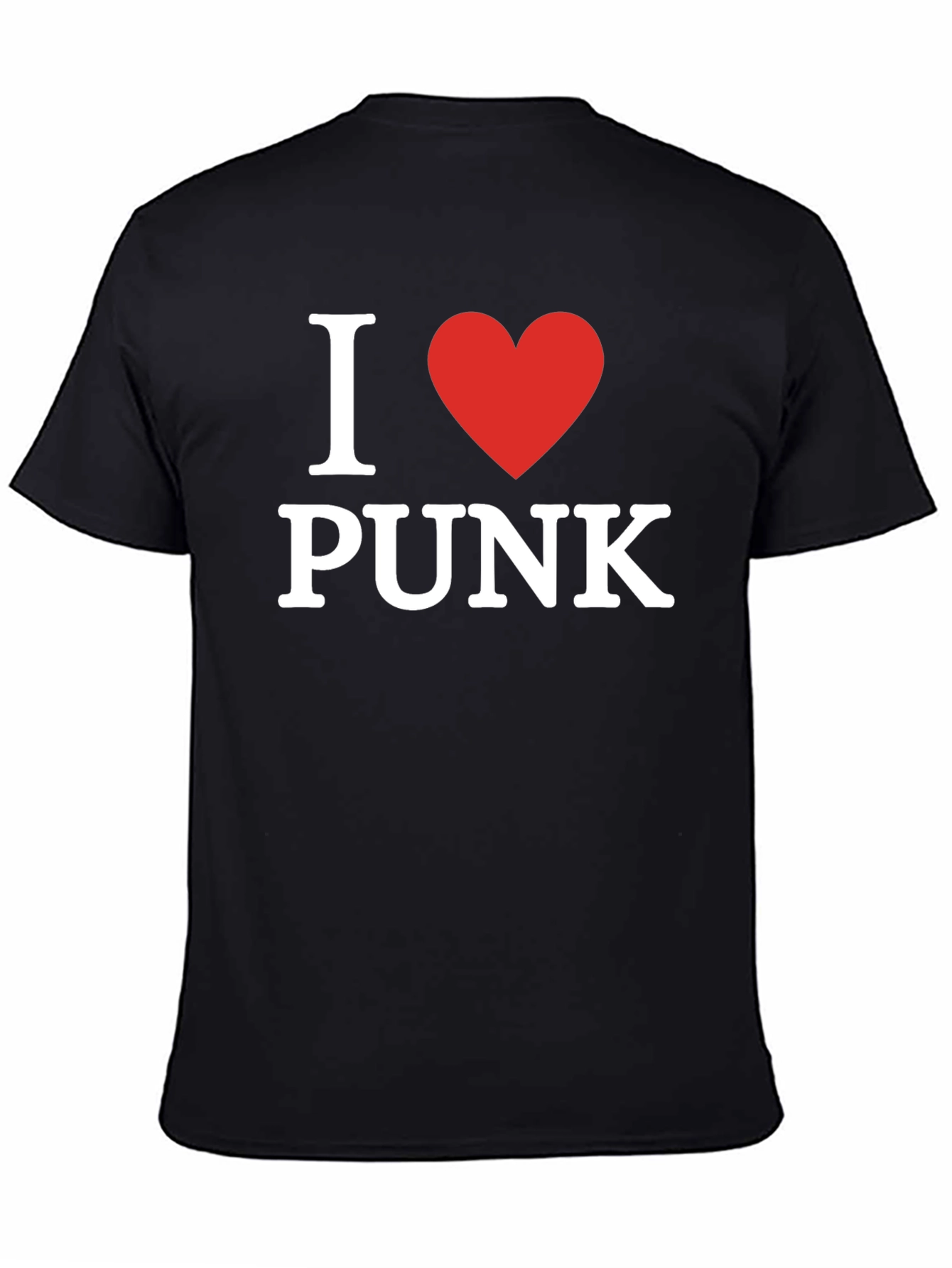 I Love Punk T-Shirt - Classic Design Soft Fabric