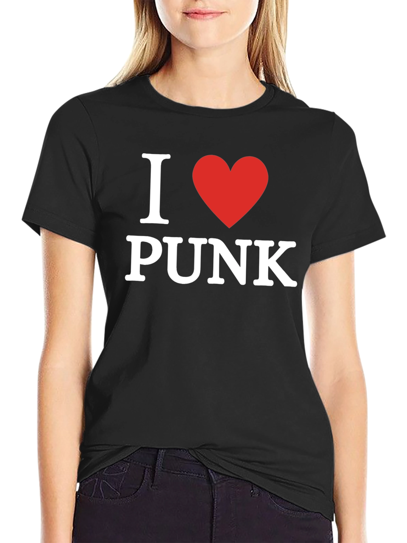 I Love Punk T-Shirt - Classic Design Soft Fabric