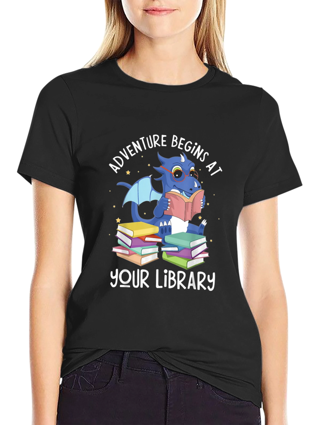 Adventure Begins at Your Library T-Shirt
