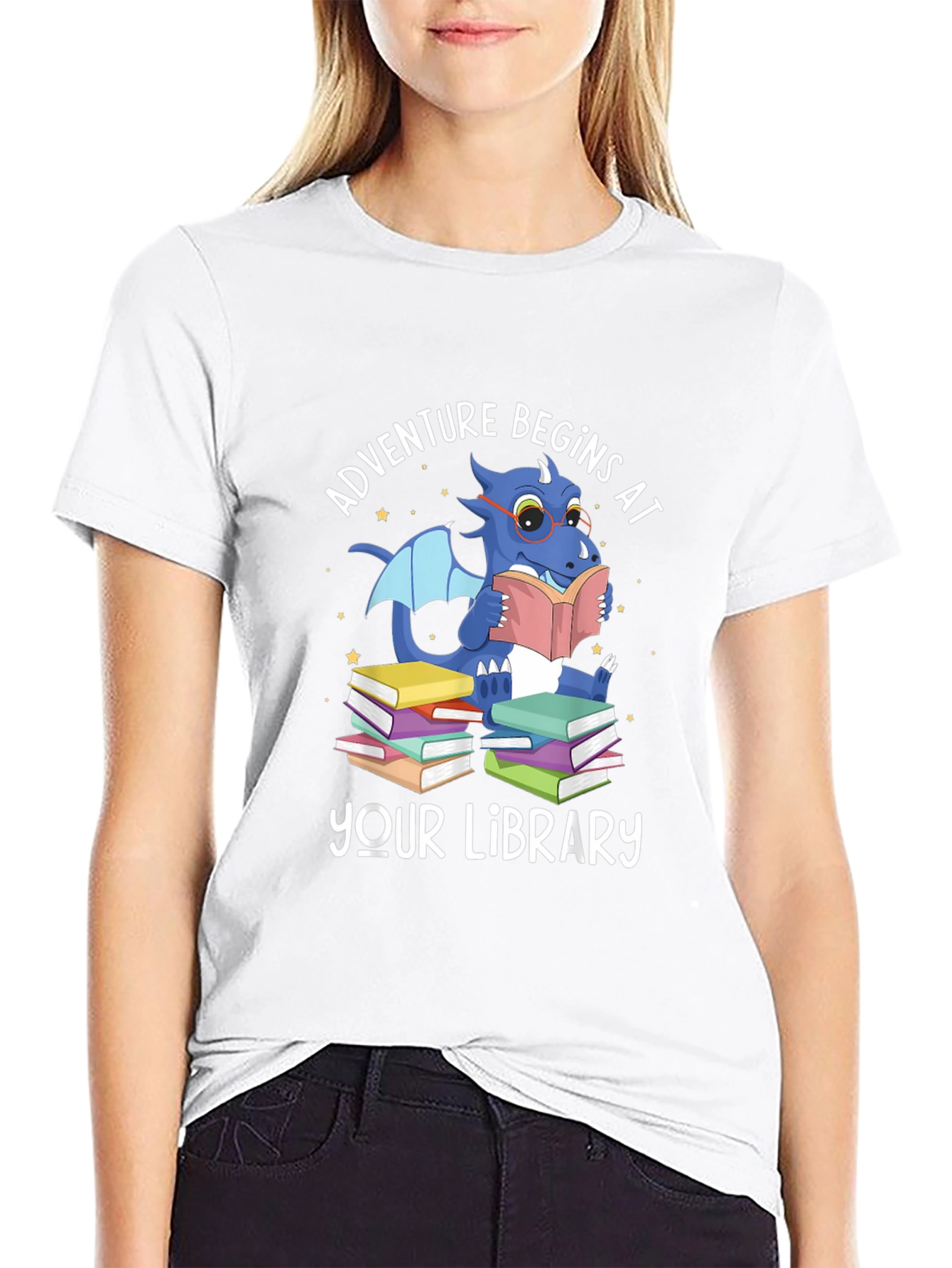 Adventure Begins at Your Library T-Shirt