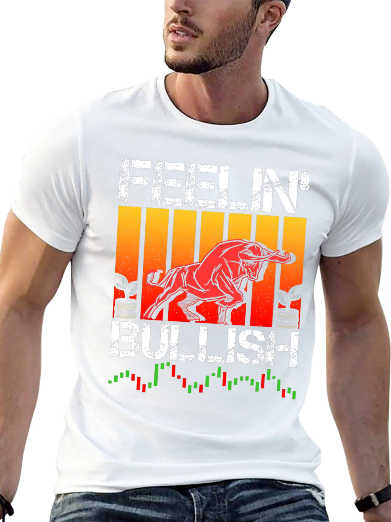 Feelin Bullish Graphic T-Shirt