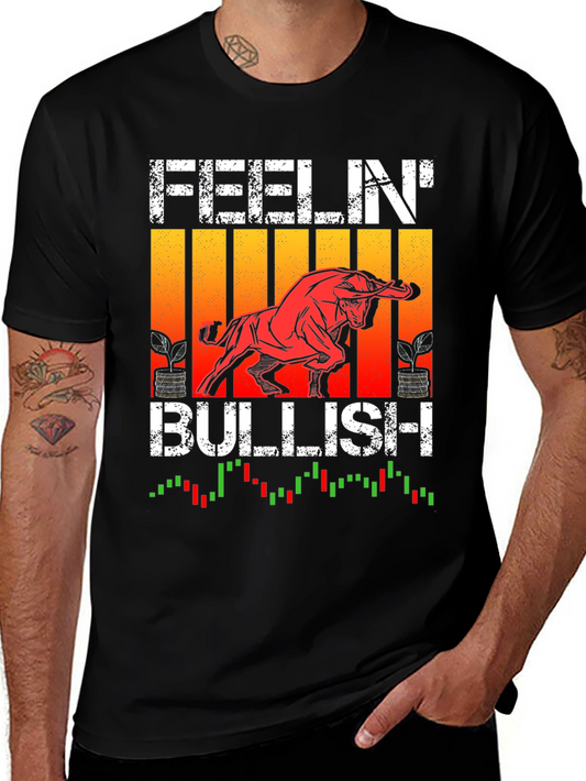 Feelin Bullish Graphic T-Shirt