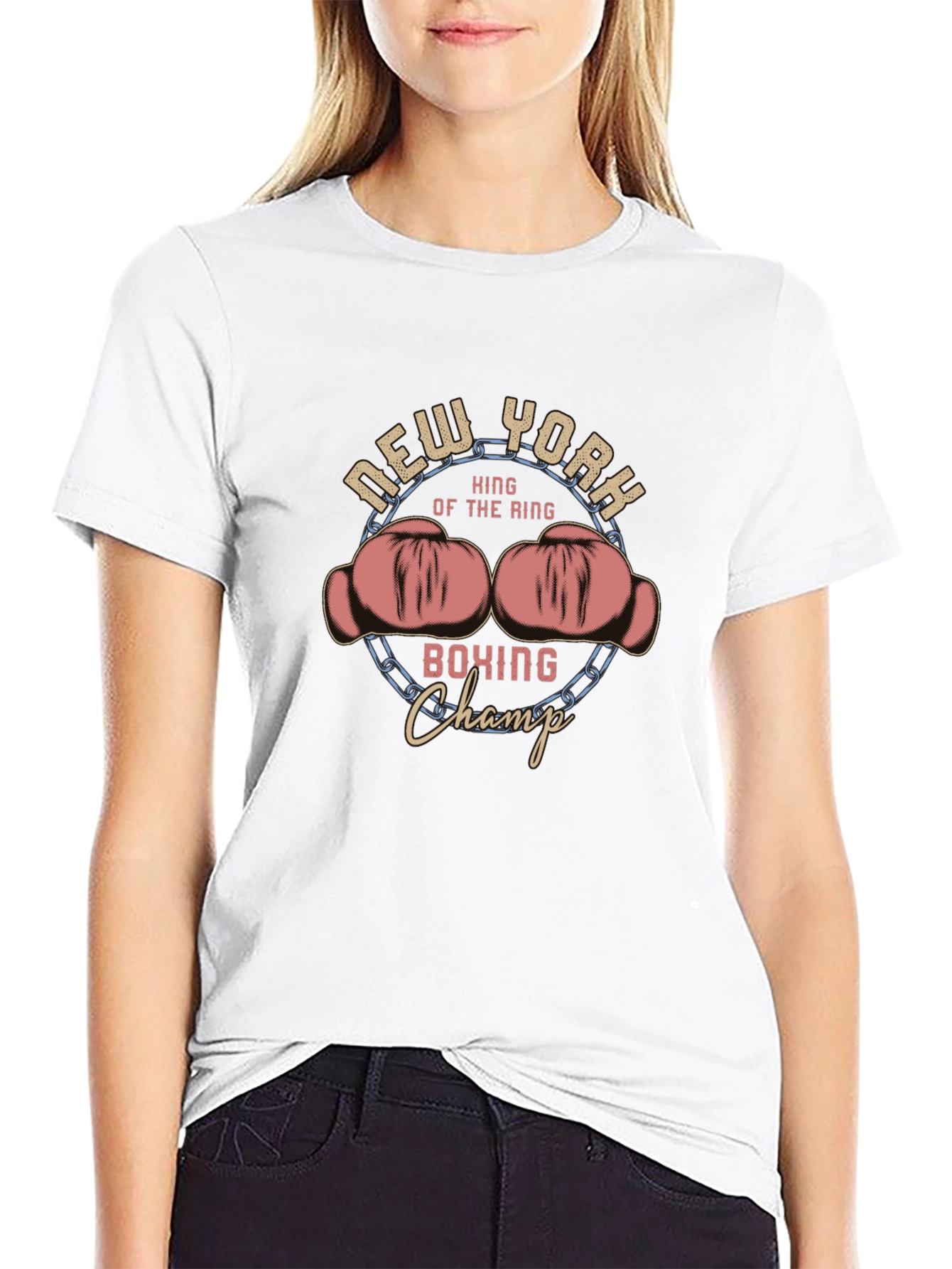 New York Boxing Champ Graphic T-Shirt