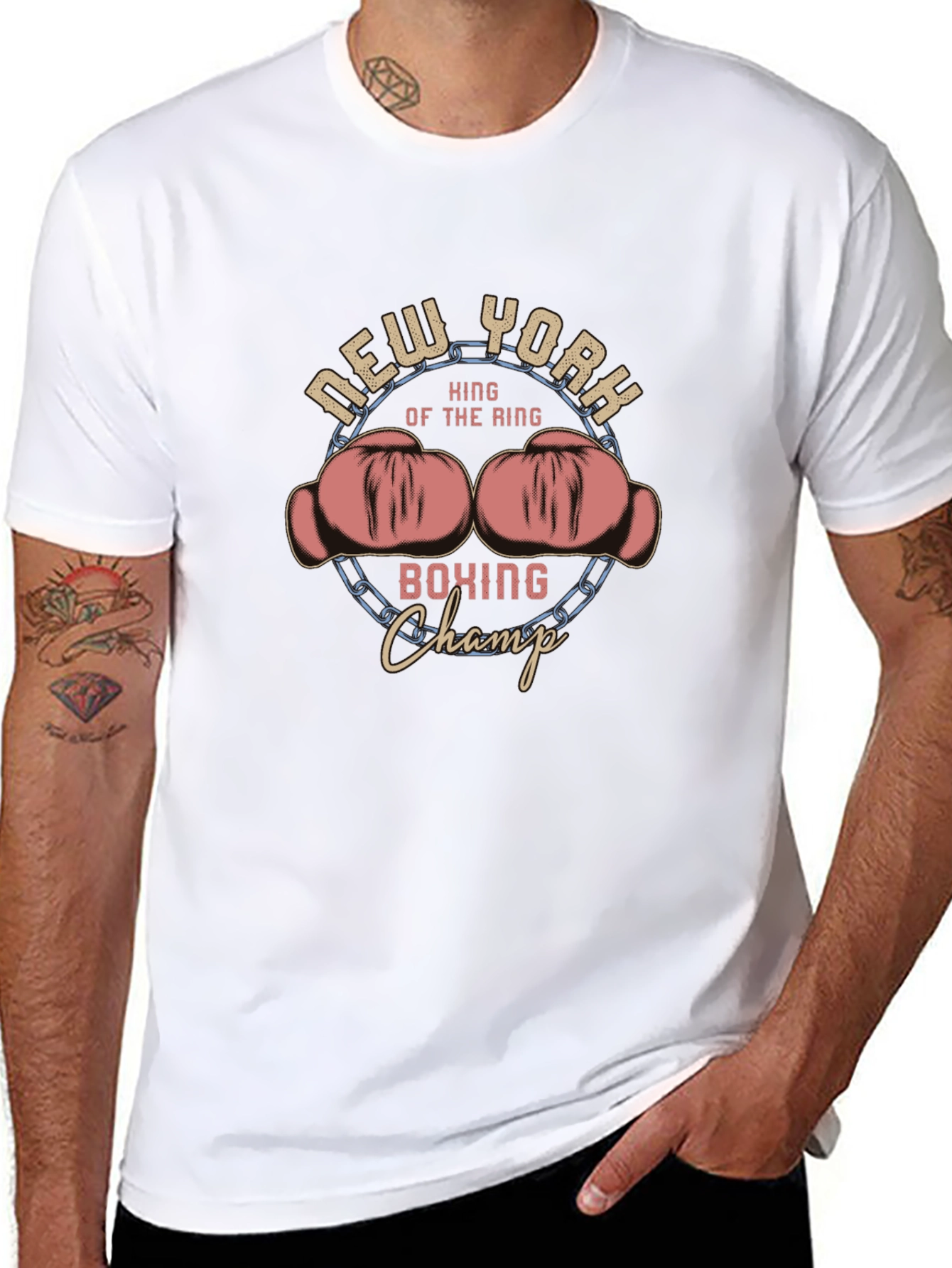 New York Boxing Champ Graphic T-Shirt