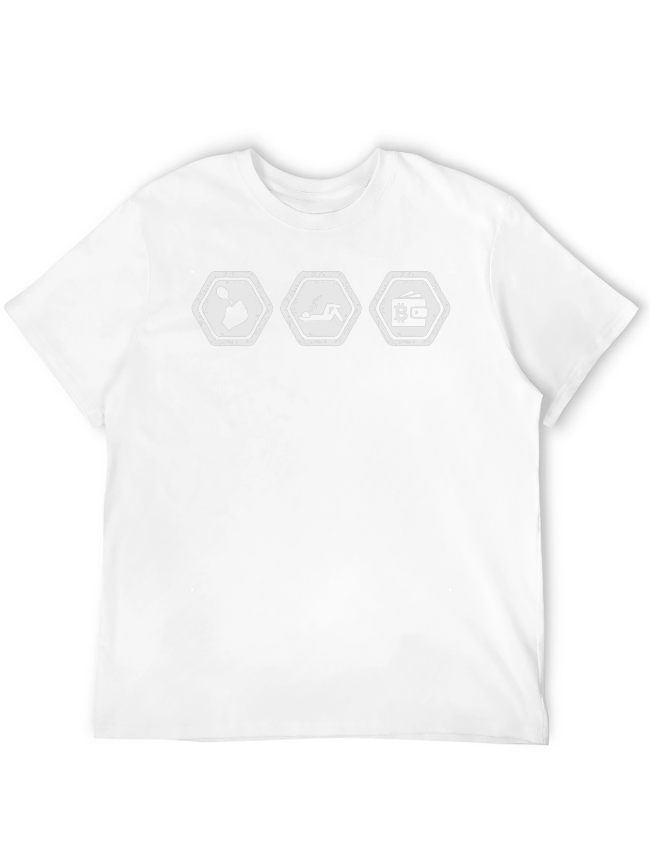 Eat Sleep Bitcoin Mens Black Graphic Tee