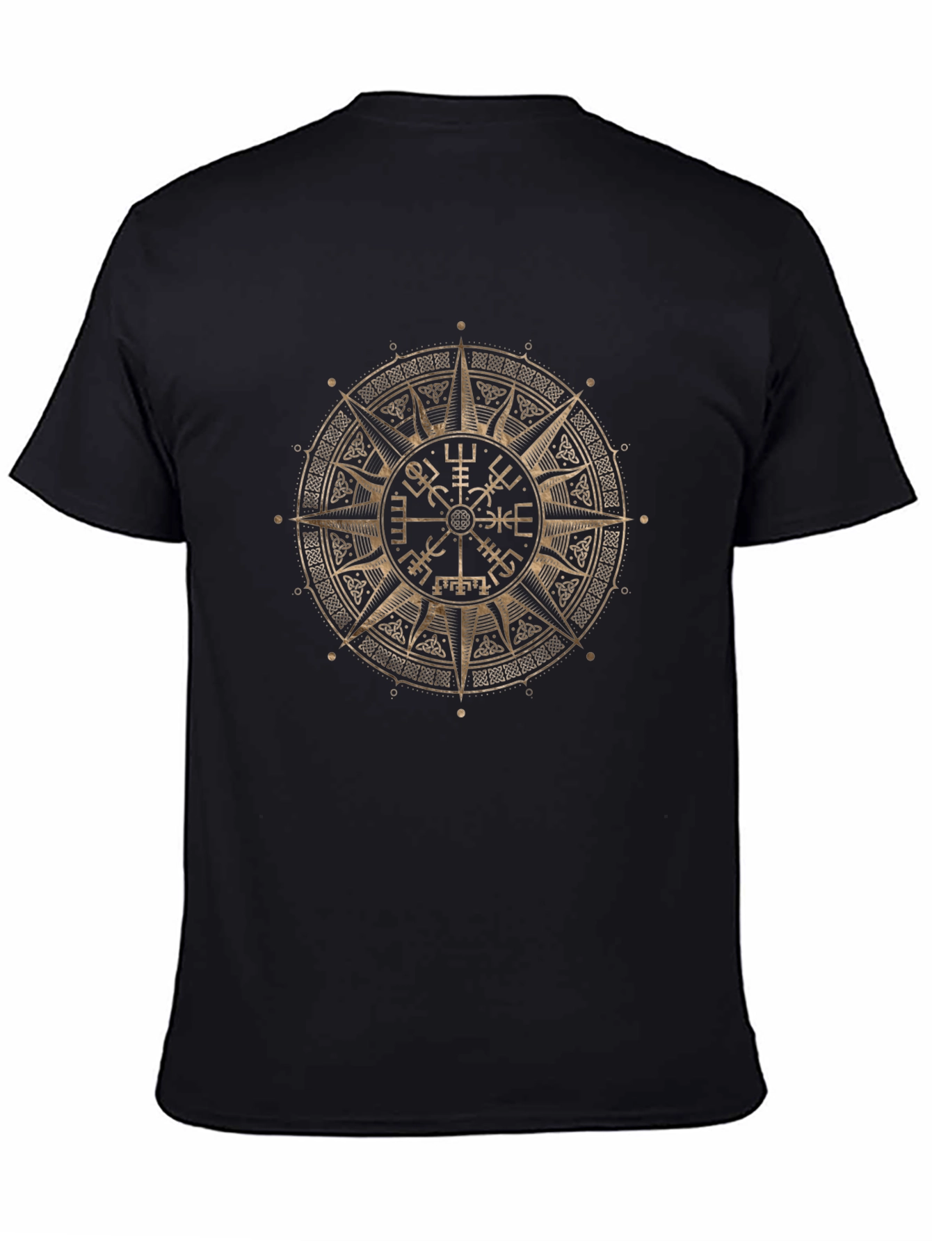 Vegvisir Compass T-Shirt - Viking Symbol