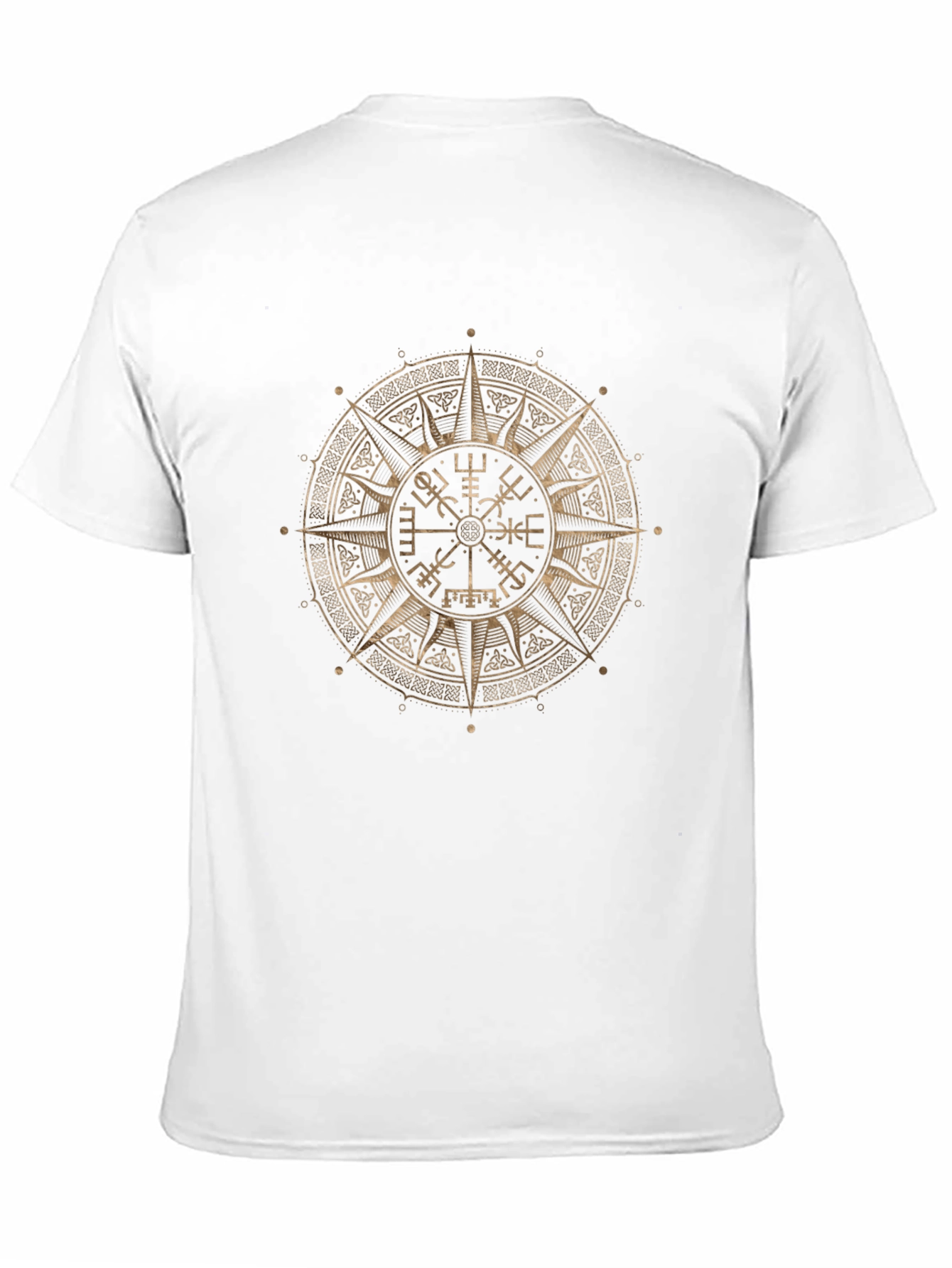 Vegvisir Compass T-Shirt - Viking Symbol