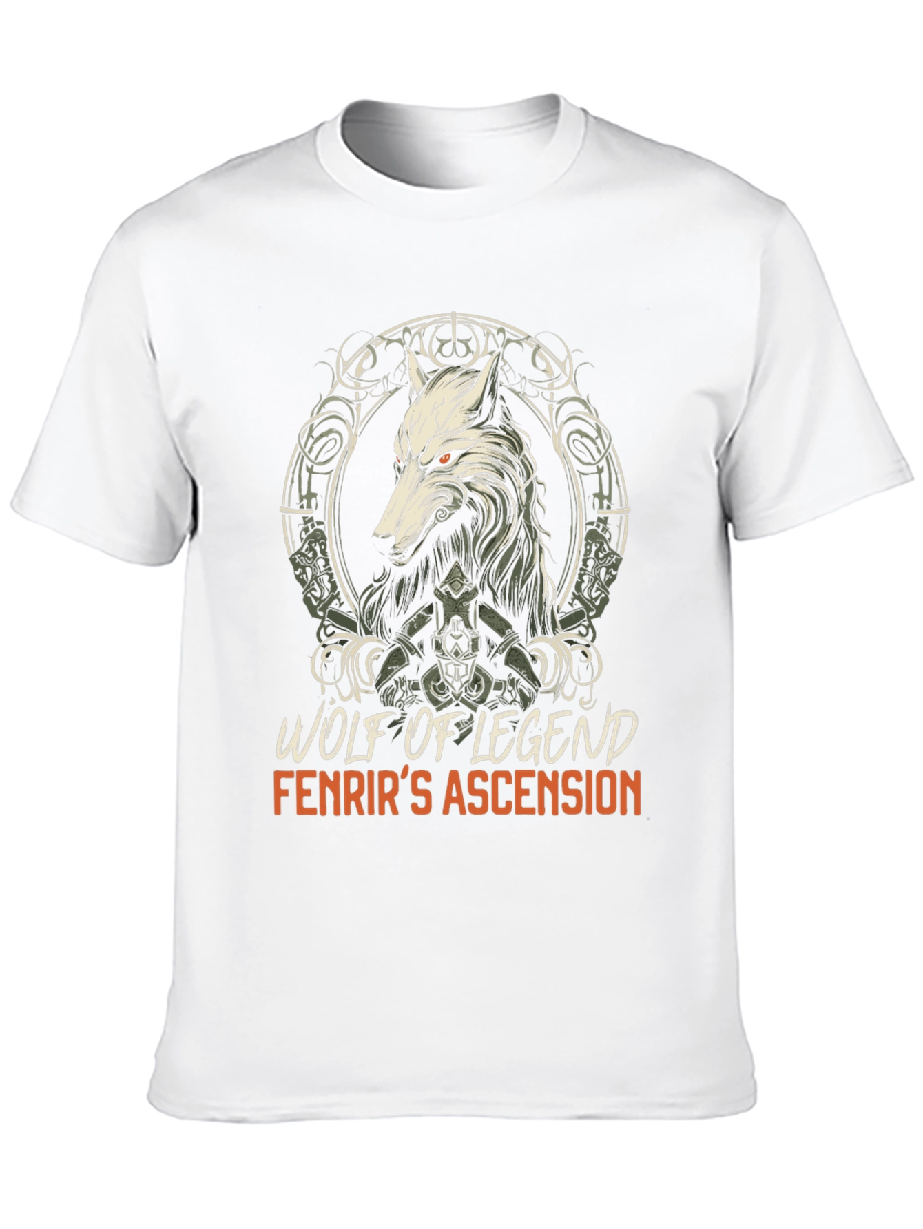 Wolf of Legend Graphic T-Shirt - Fenrirs Ascension