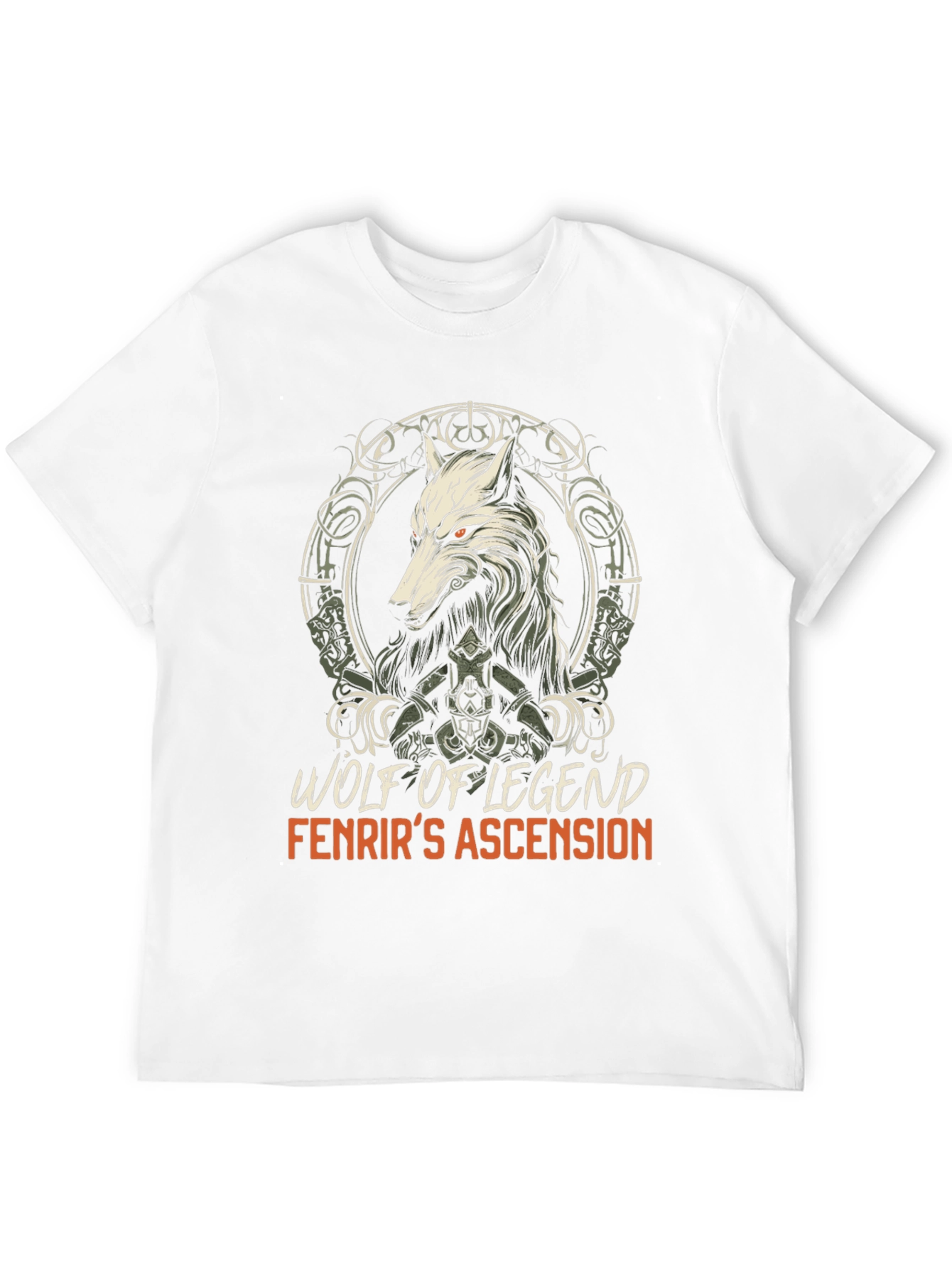 Wolf of Legend Graphic T-Shirt - Fenrirs Ascension
