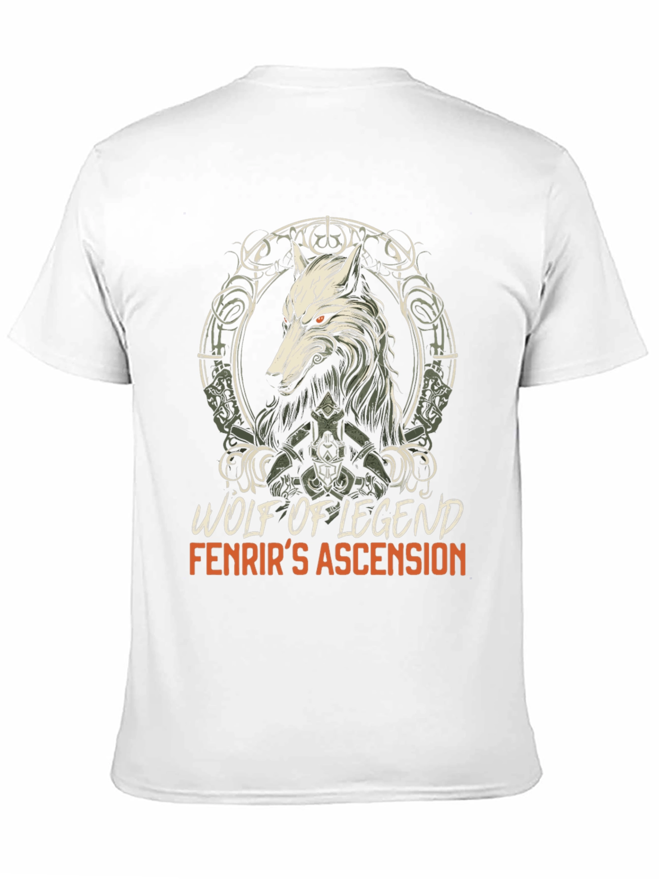 Wolf of Legend Graphic T-Shirt - Fenrirs Ascension