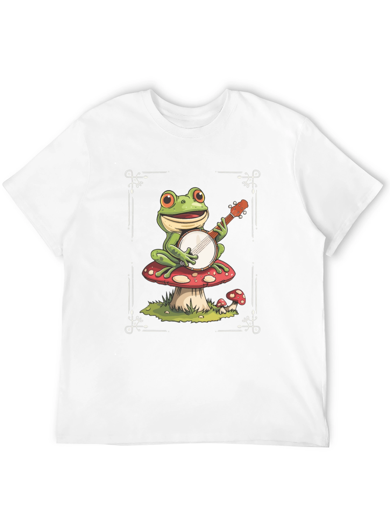 Frog on Mushroom T-Shirt