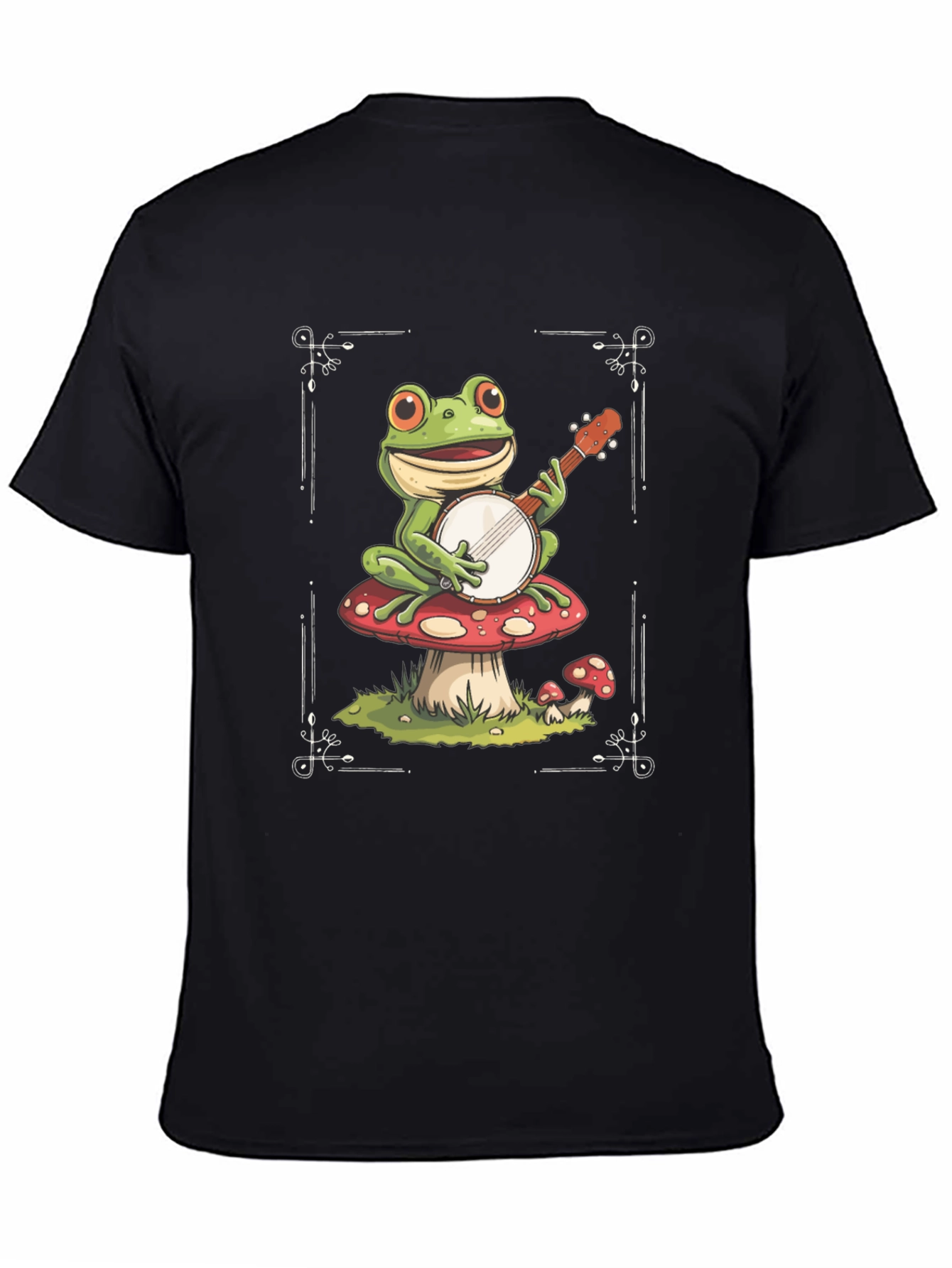 Frog on Mushroom T-Shirt