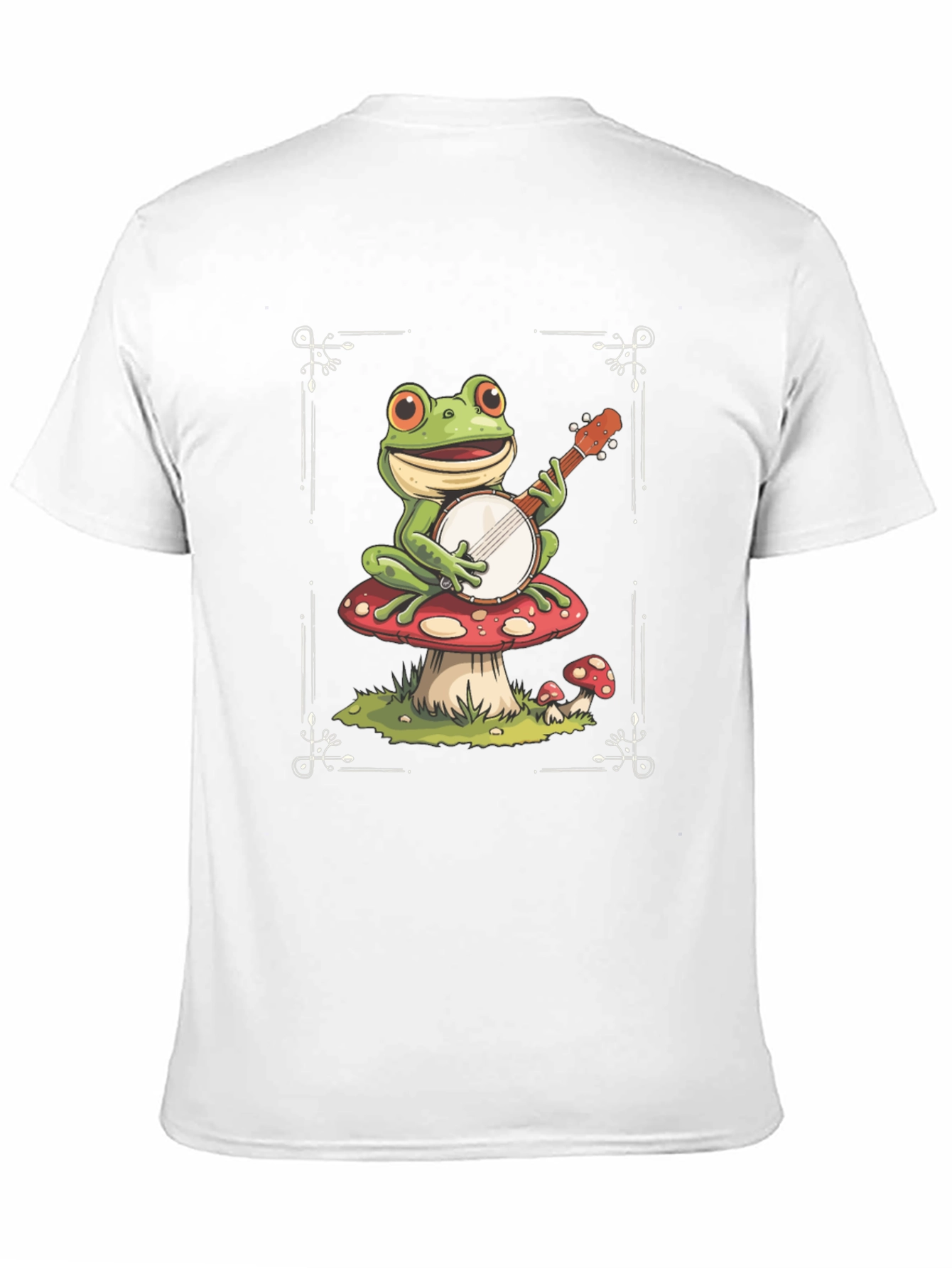 Frog on Mushroom T-Shirt