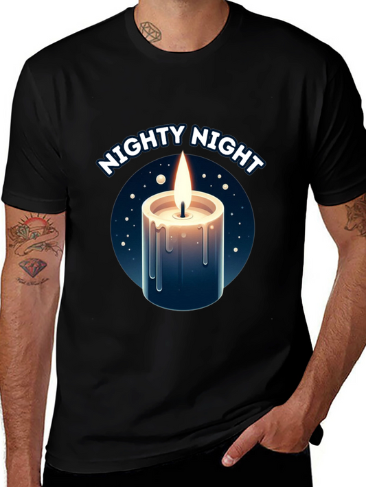 Nighty Night Candle T-Shirt - Unisex