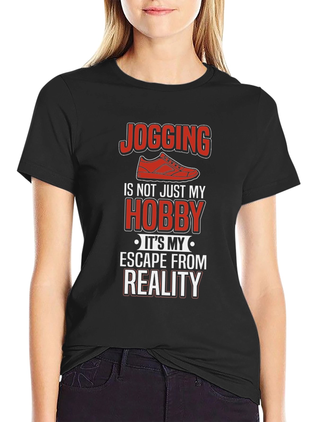 Jogging Hobby T-Shirt - Escape from Reality