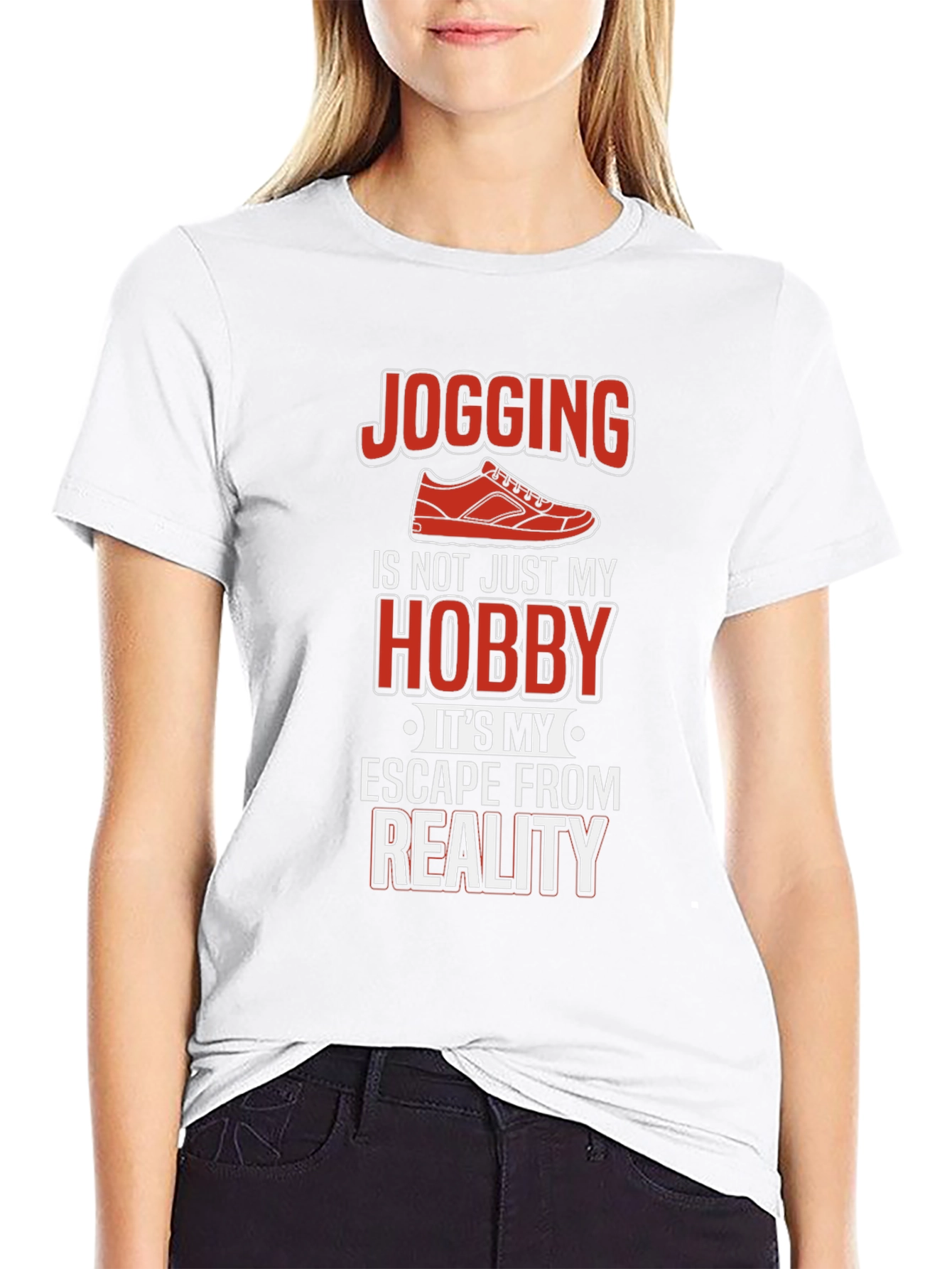 Jogging Hobby T-Shirt - Escape from Reality