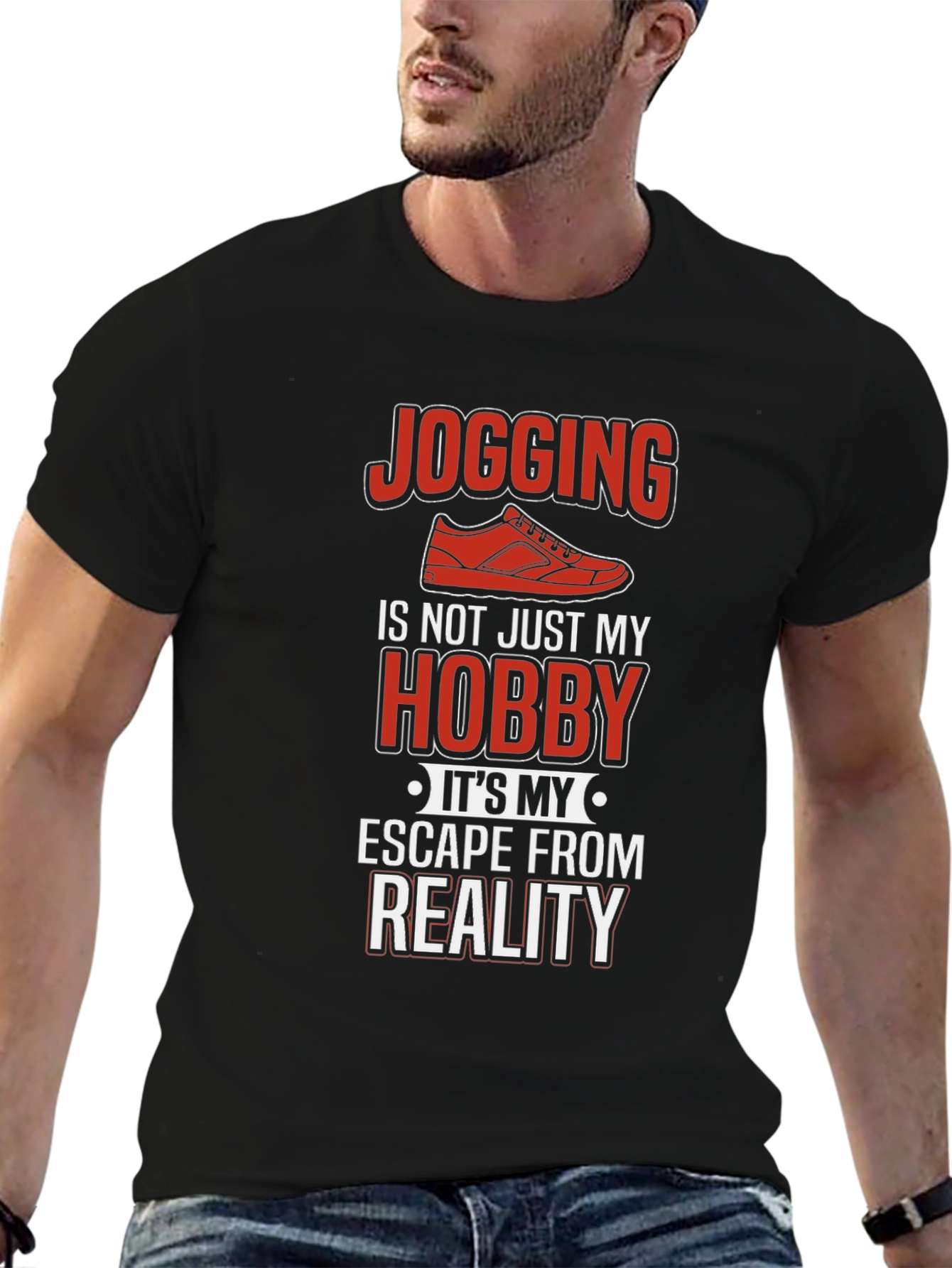 Jogging Hobby T-Shirt - Escape from Reality