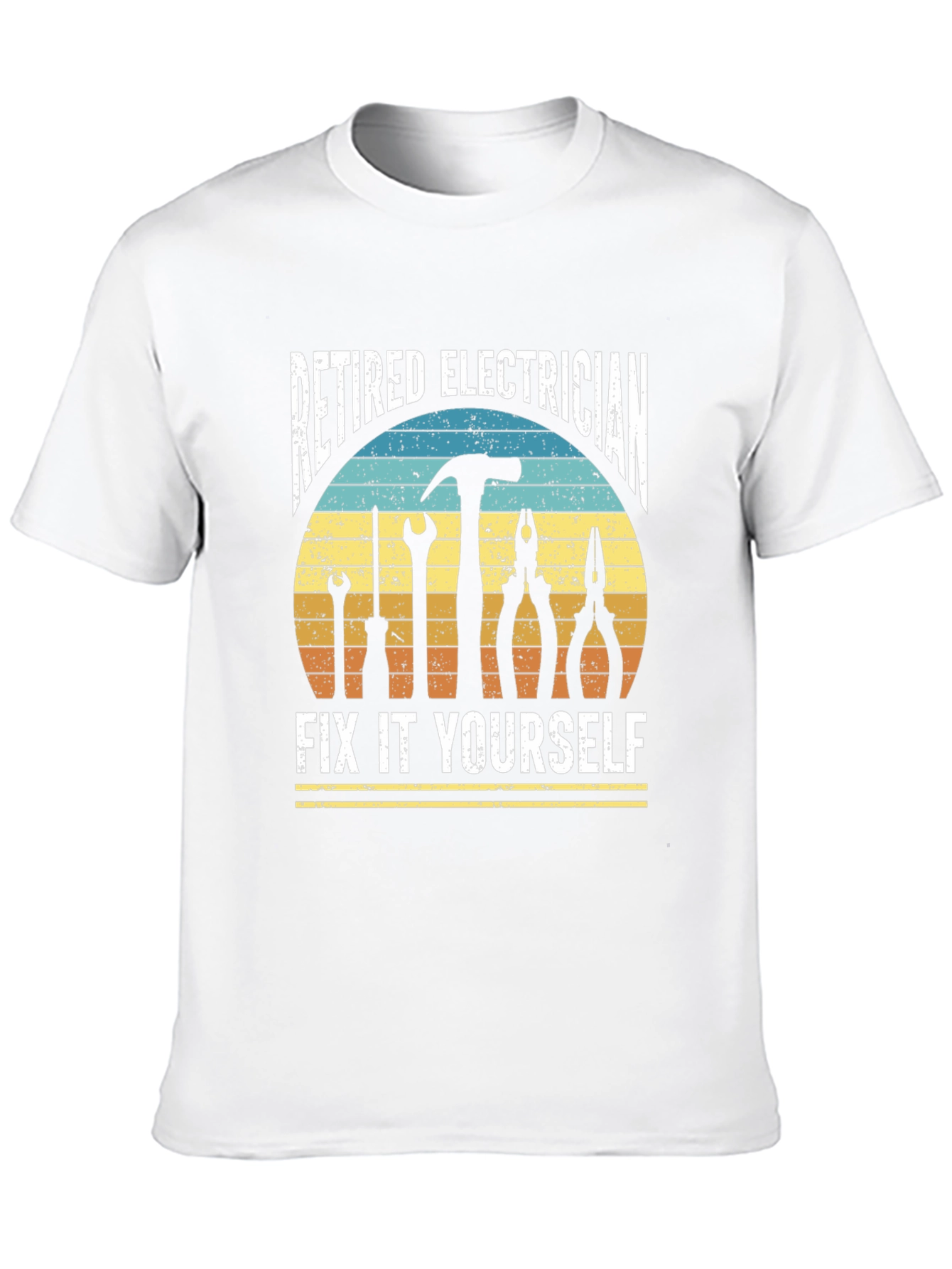 Retired Electrician Fix It Yourself T-Shirt