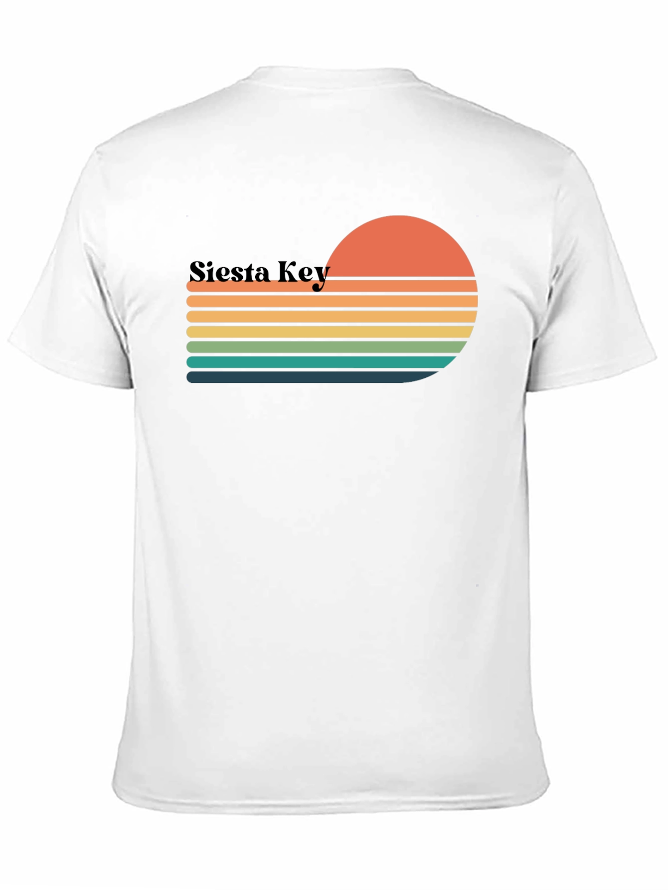 Siesta Key Retro Sunset T-Shirt