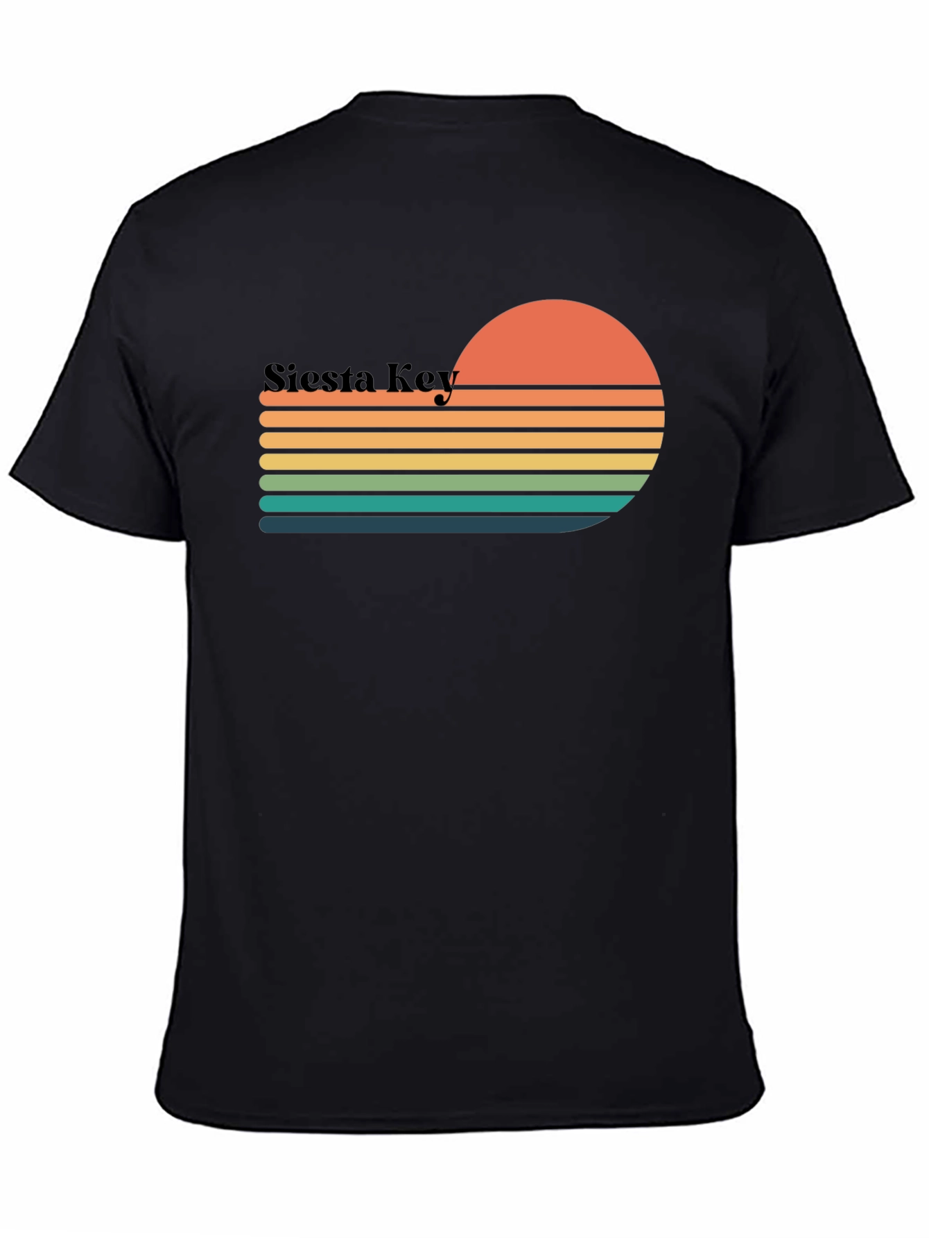 Siesta Key Retro Sunset T-Shirt