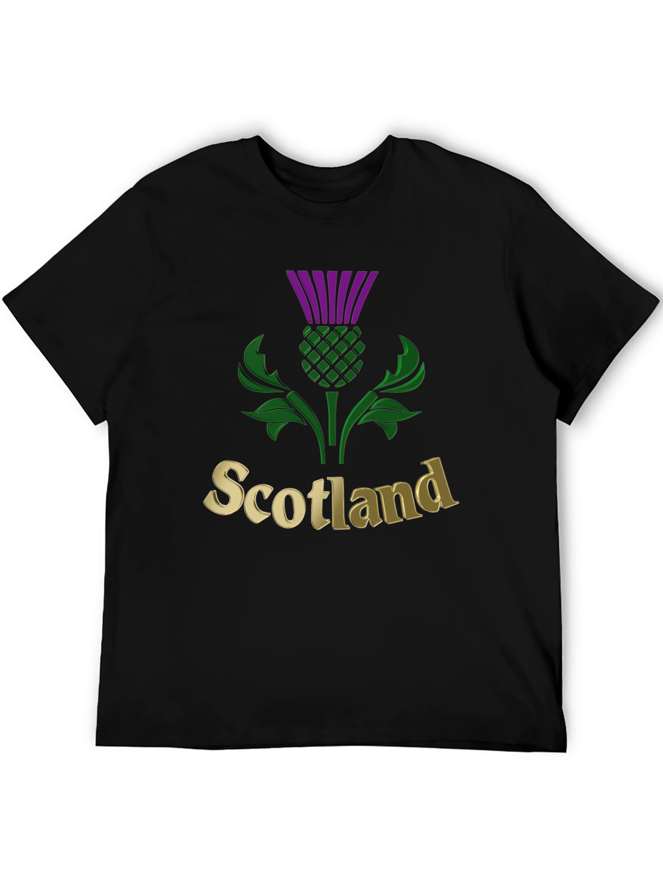 Scotland Thistle Graphic T-Shirt - Unique Design