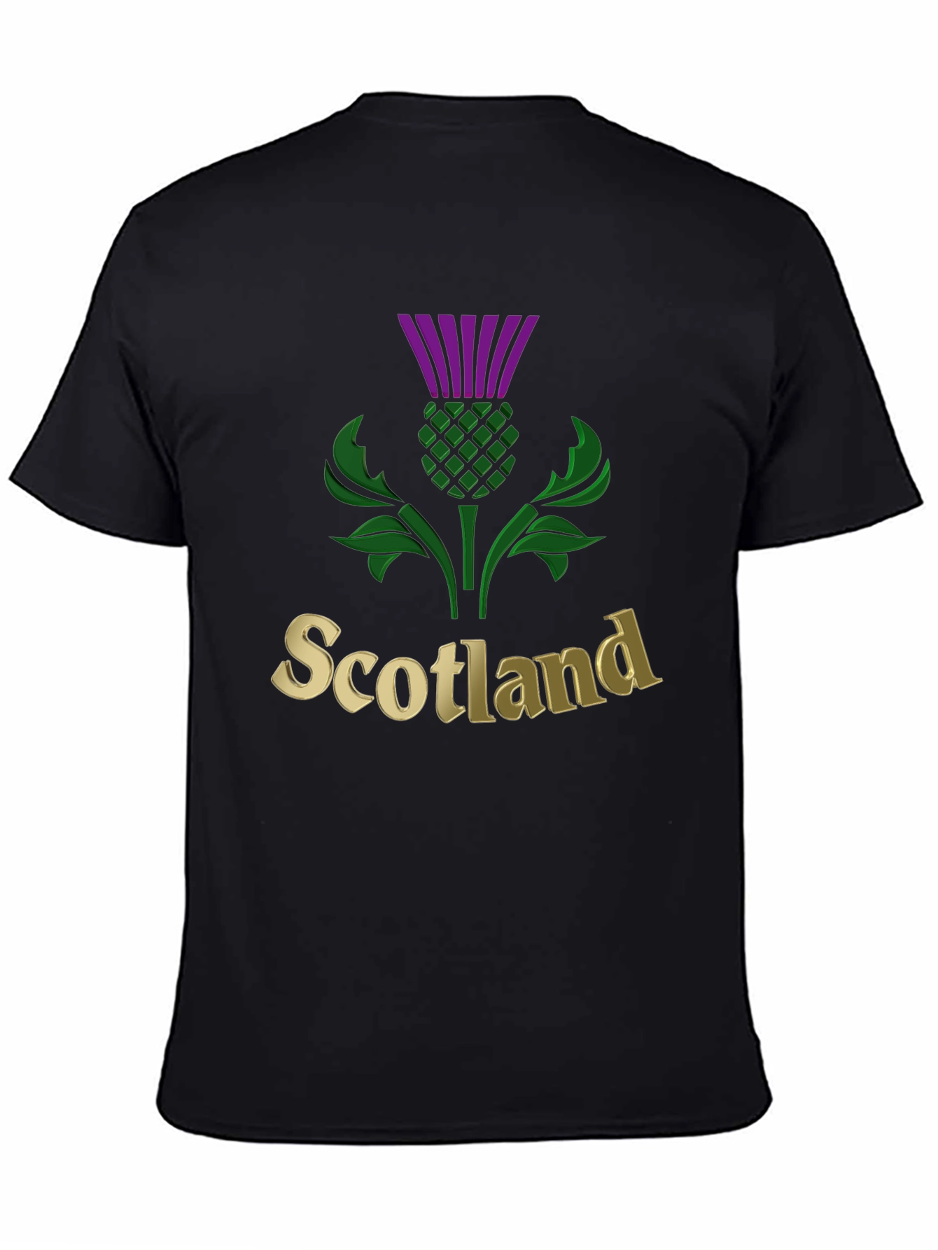 Scotland Thistle Graphic T-Shirt - Unique Design