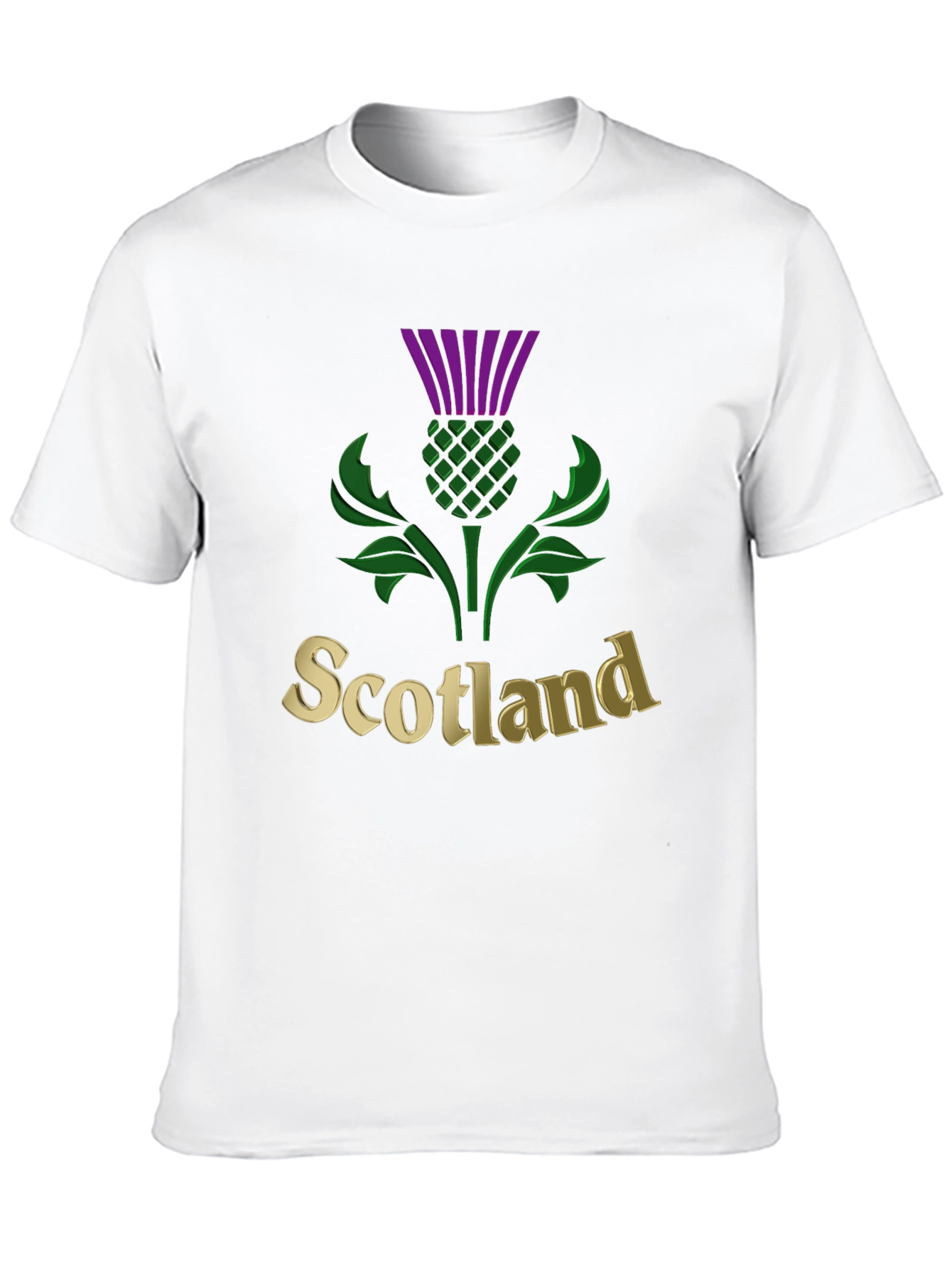 Scotland Thistle Graphic T-Shirt - Unique Design