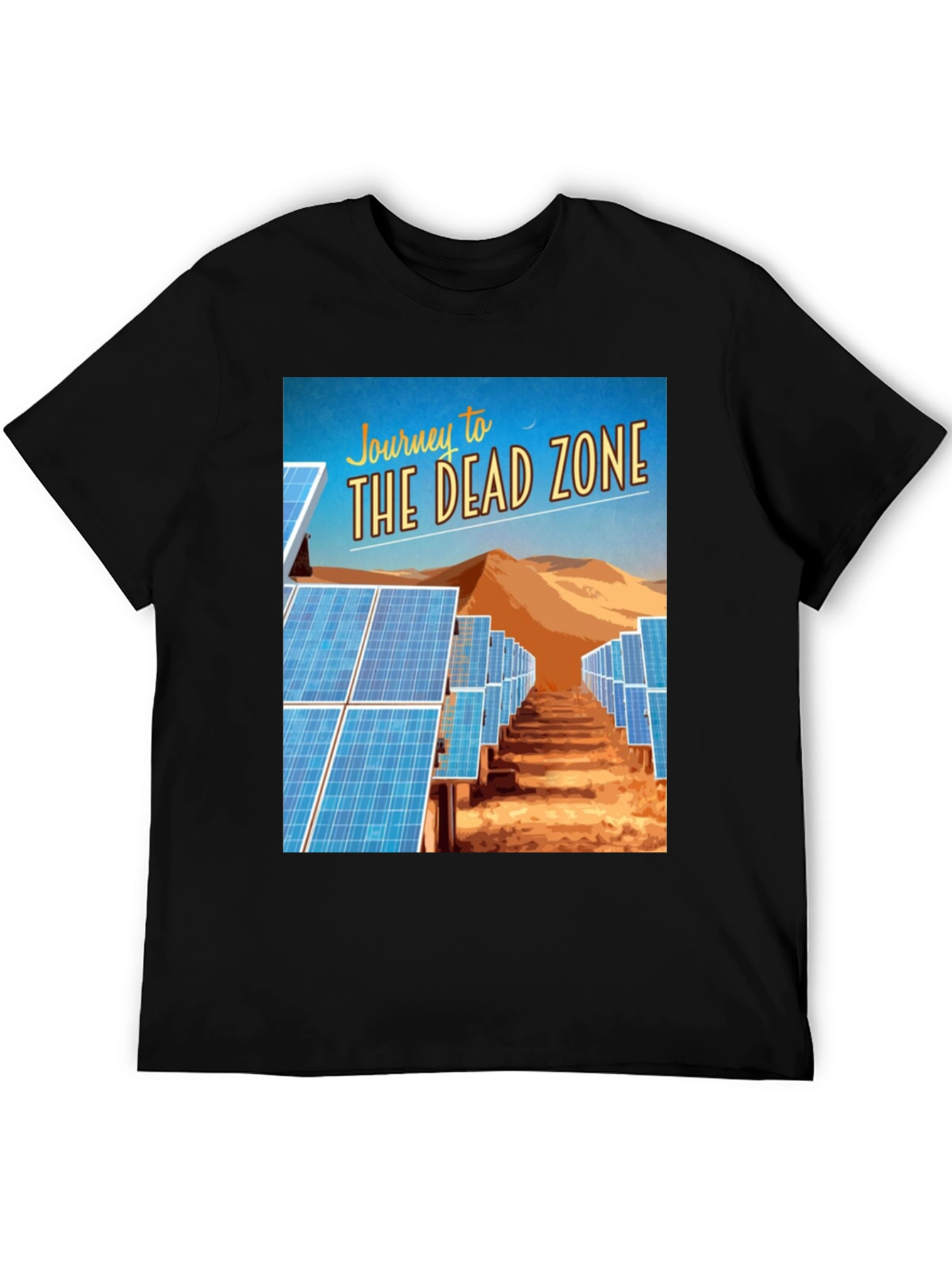 Journey to the Dead Zone Solar Panel Graphic Tee