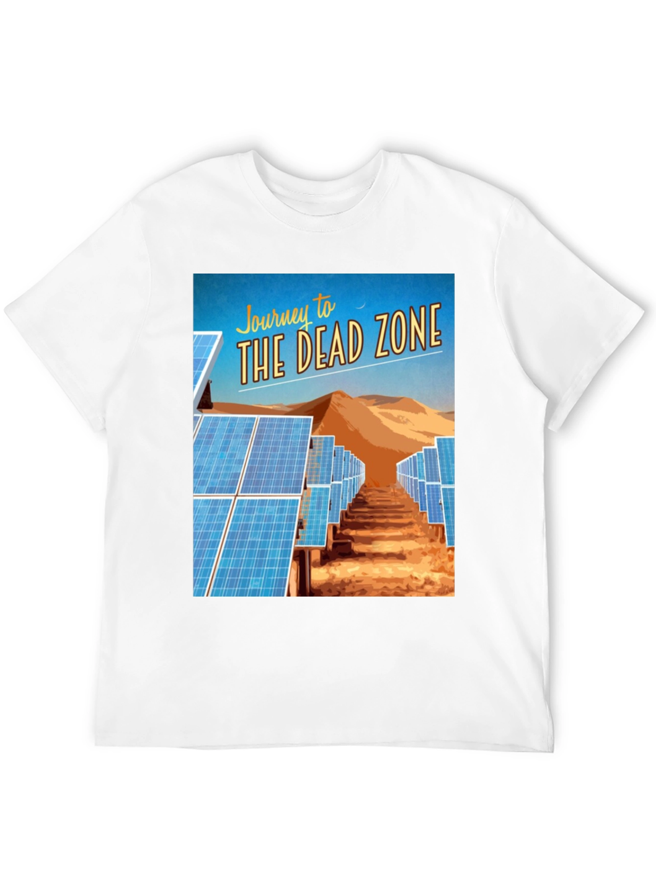 Journey to the Dead Zone Solar Panel Graphic Tee