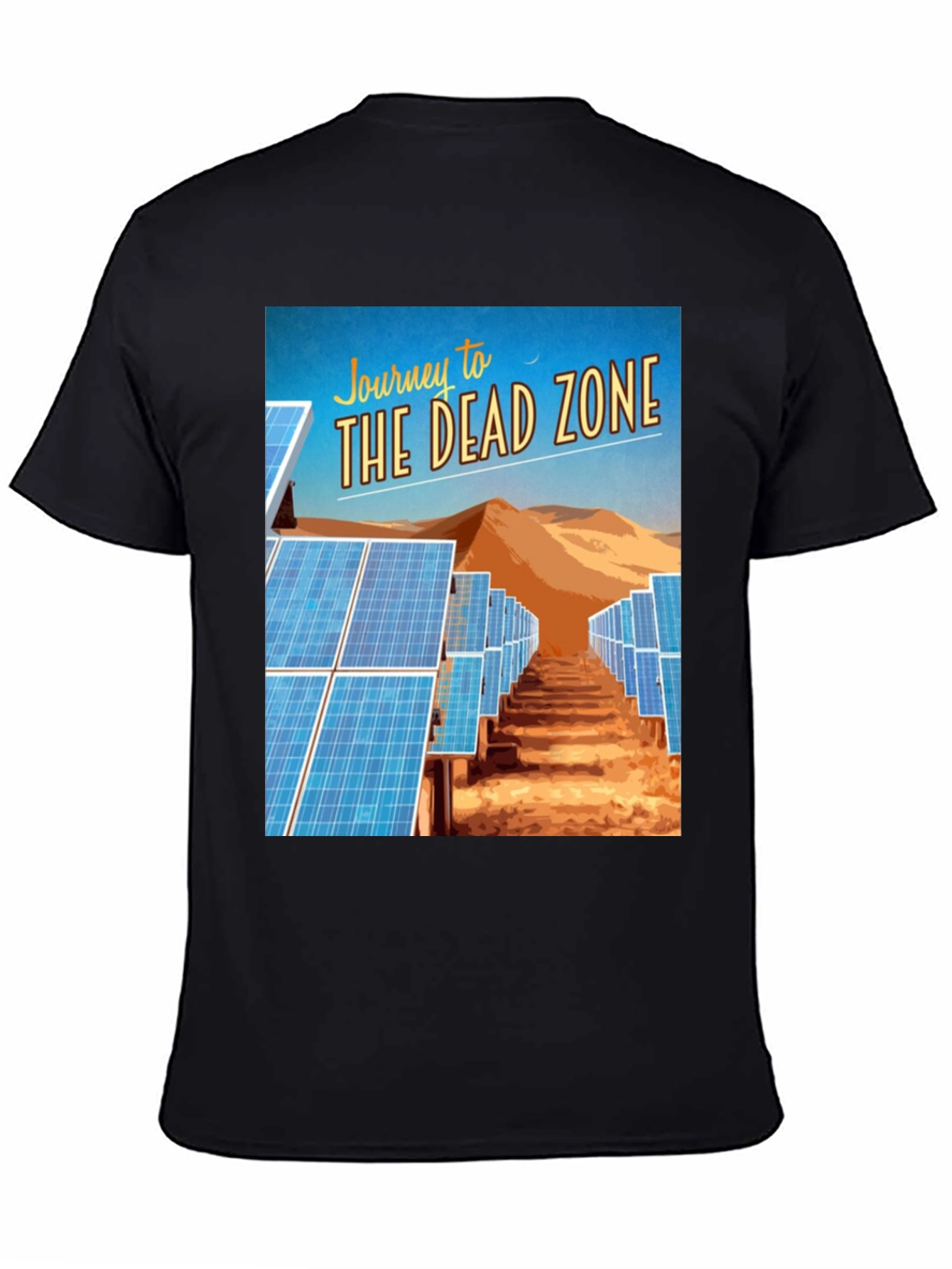Journey to the Dead Zone Solar Panel Graphic Tee