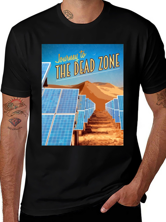 Journey to the Dead Zone Solar Panel Graphic Tee