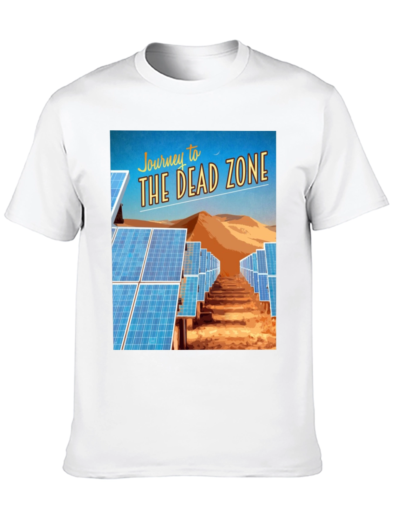 Journey to the Dead Zone Solar Panel Graphic Tee