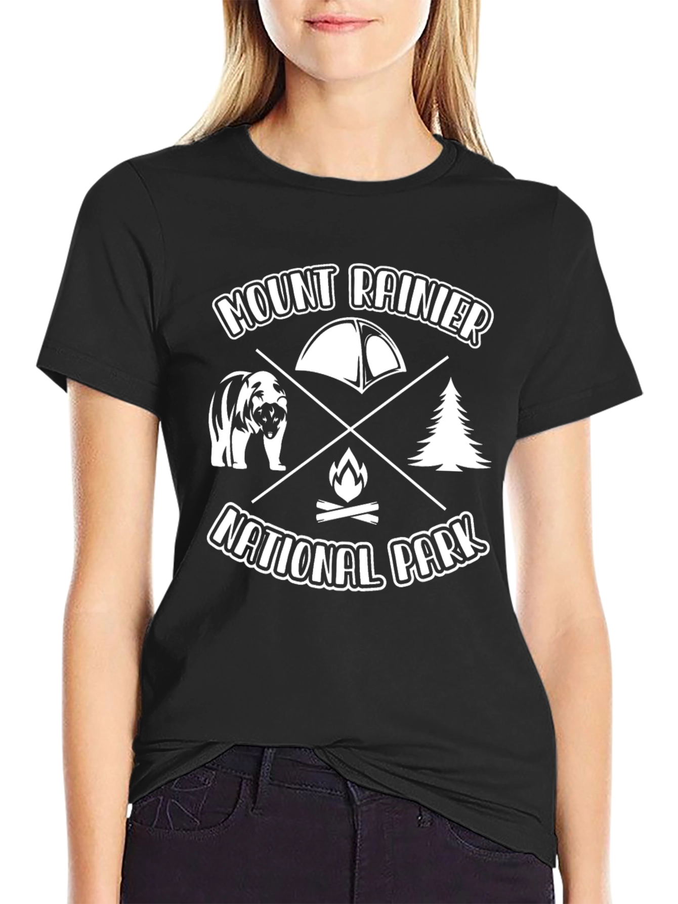 Mount Rainier National Park Graphic Tee