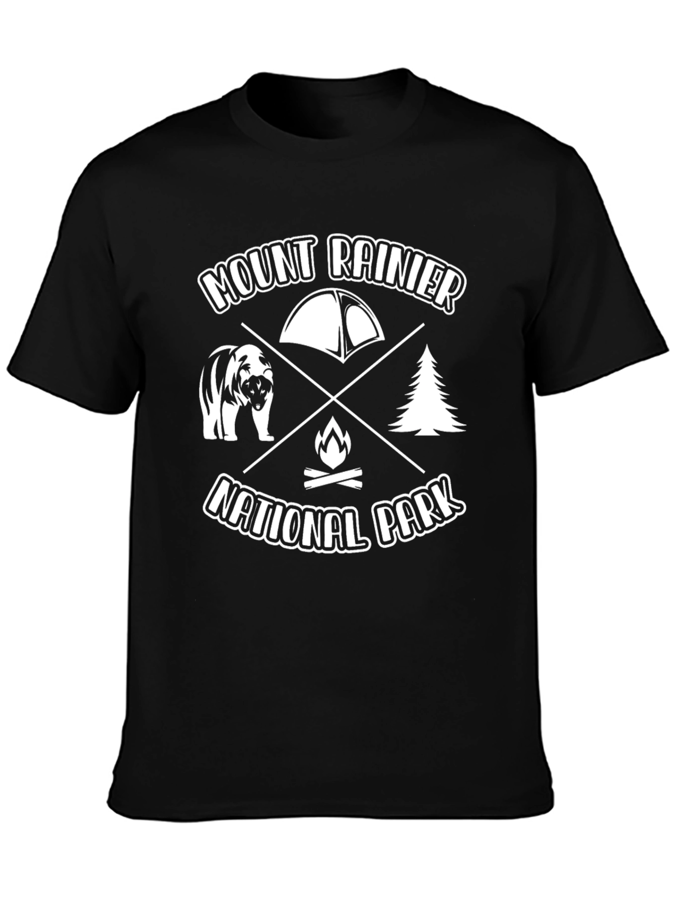 Mount Rainier National Park Graphic Tee