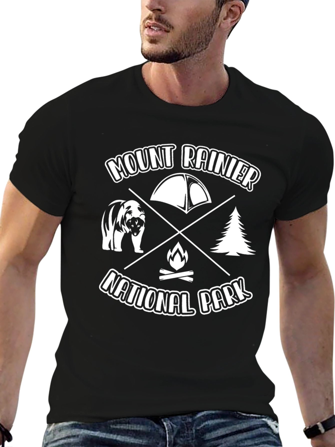 Mount Rainier National Park Graphic Tee