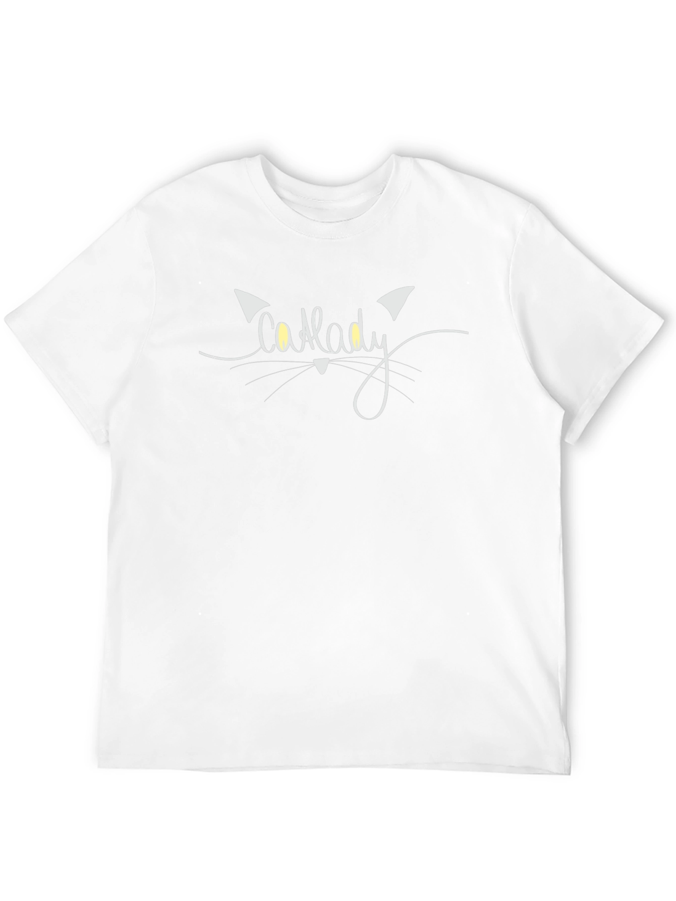 Cat Lady T-Shirt Novelty Graphic Tee