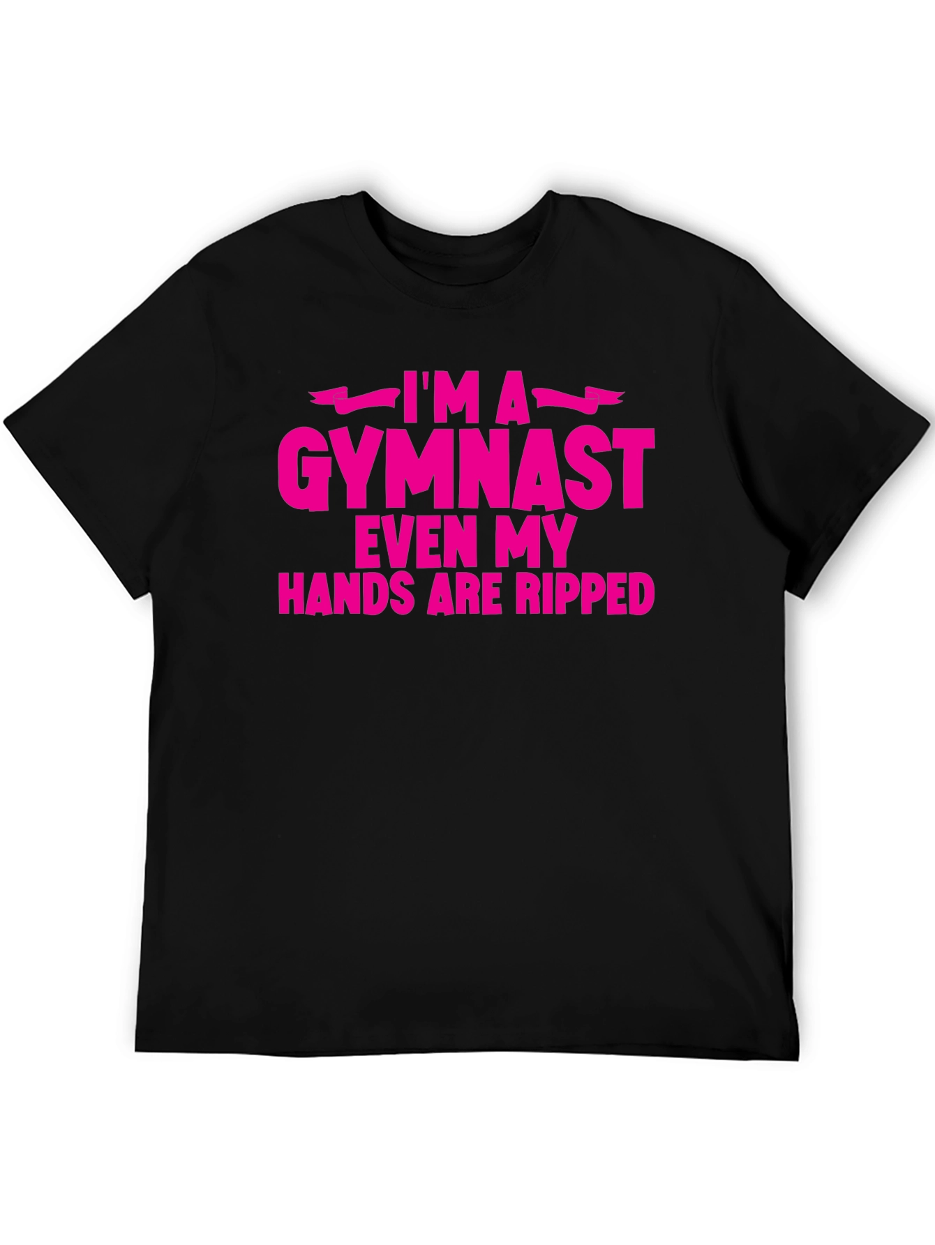 Im A Gymnast Funny Ripped Hands T-Shirt