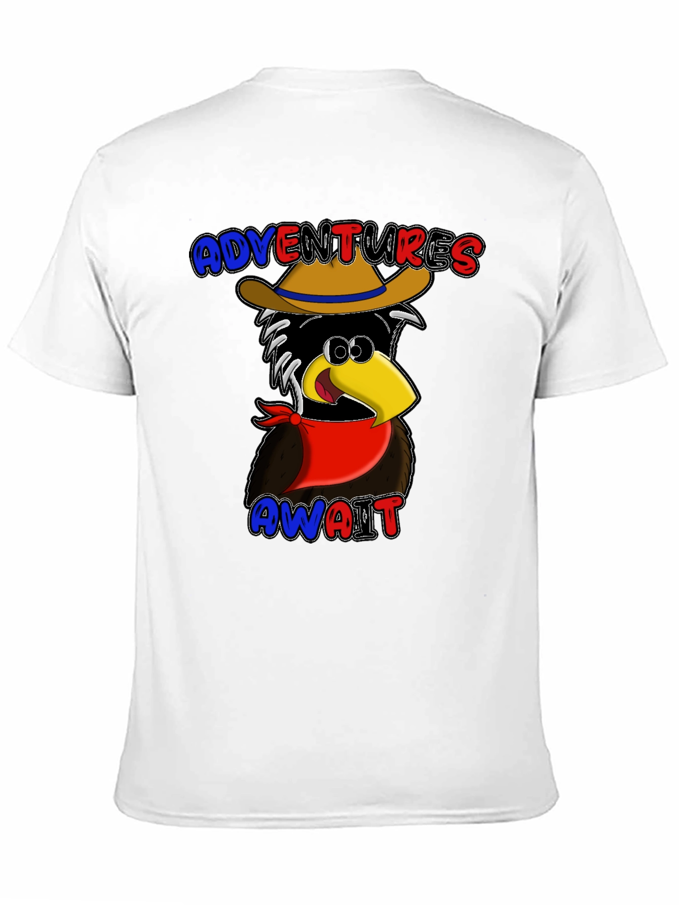 Adventure Awaits Crow T-Shirt