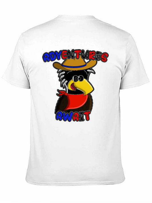 Adventure Awaits Crow T-Shirt
