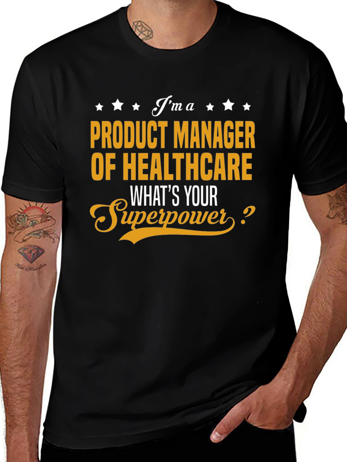 Healthcare Product Manager Superpower T-Shirt
