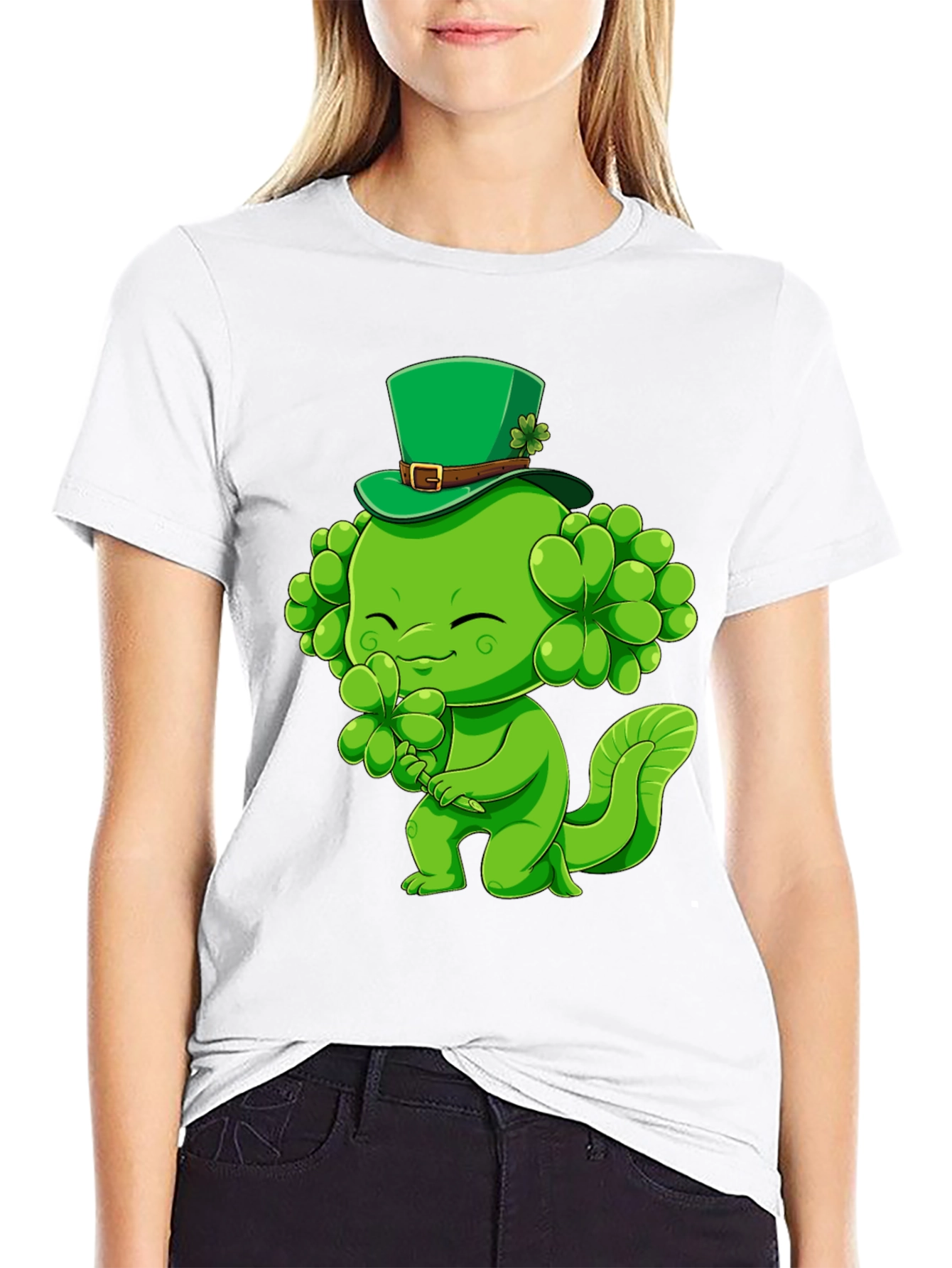 St. Patricks Day Shamrock Monster T-Shirt