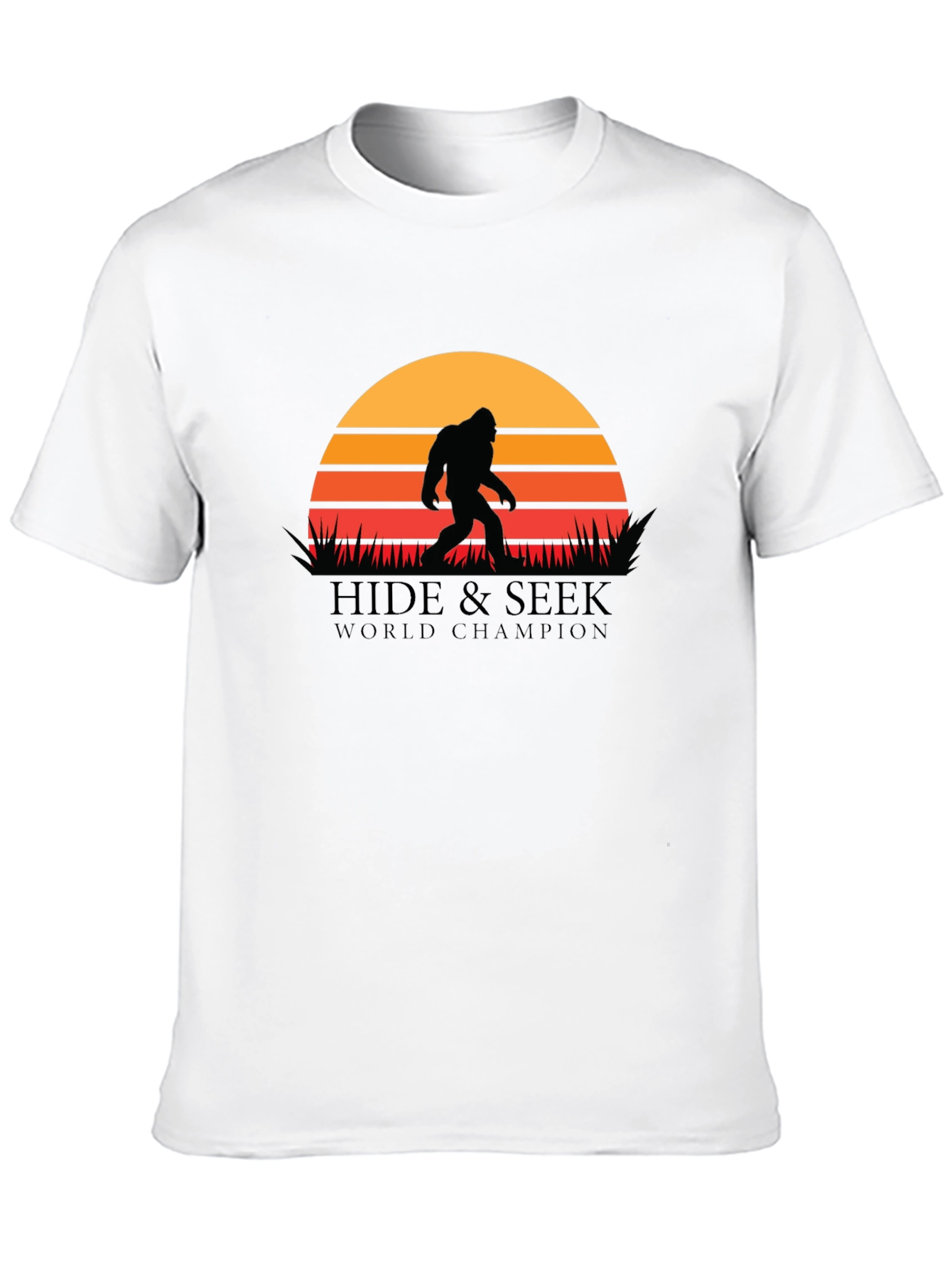 Hide & Seek World Champion Bigfoot Graphic T-Shirt