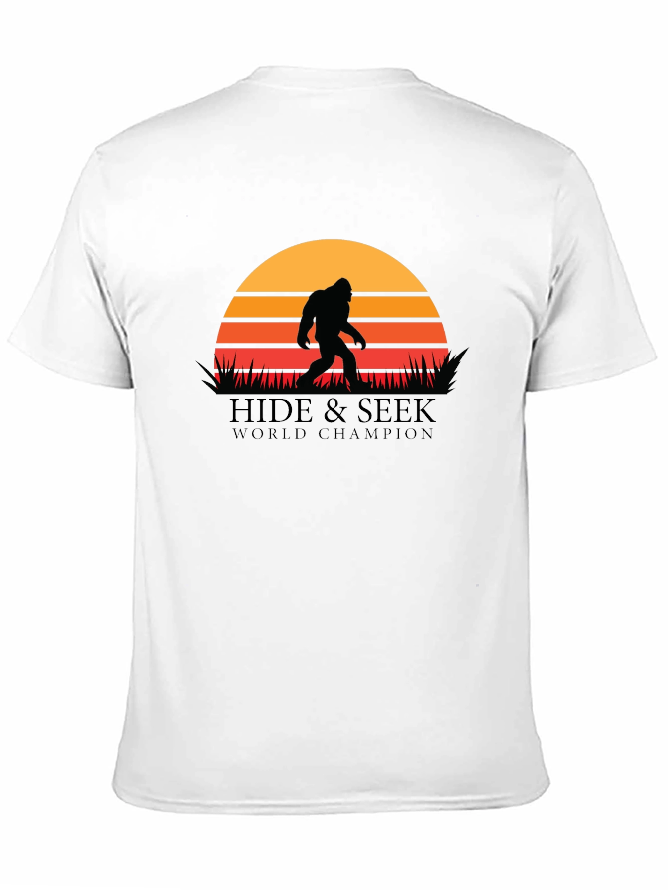 Hide & Seek World Champion Bigfoot Graphic T-Shirt