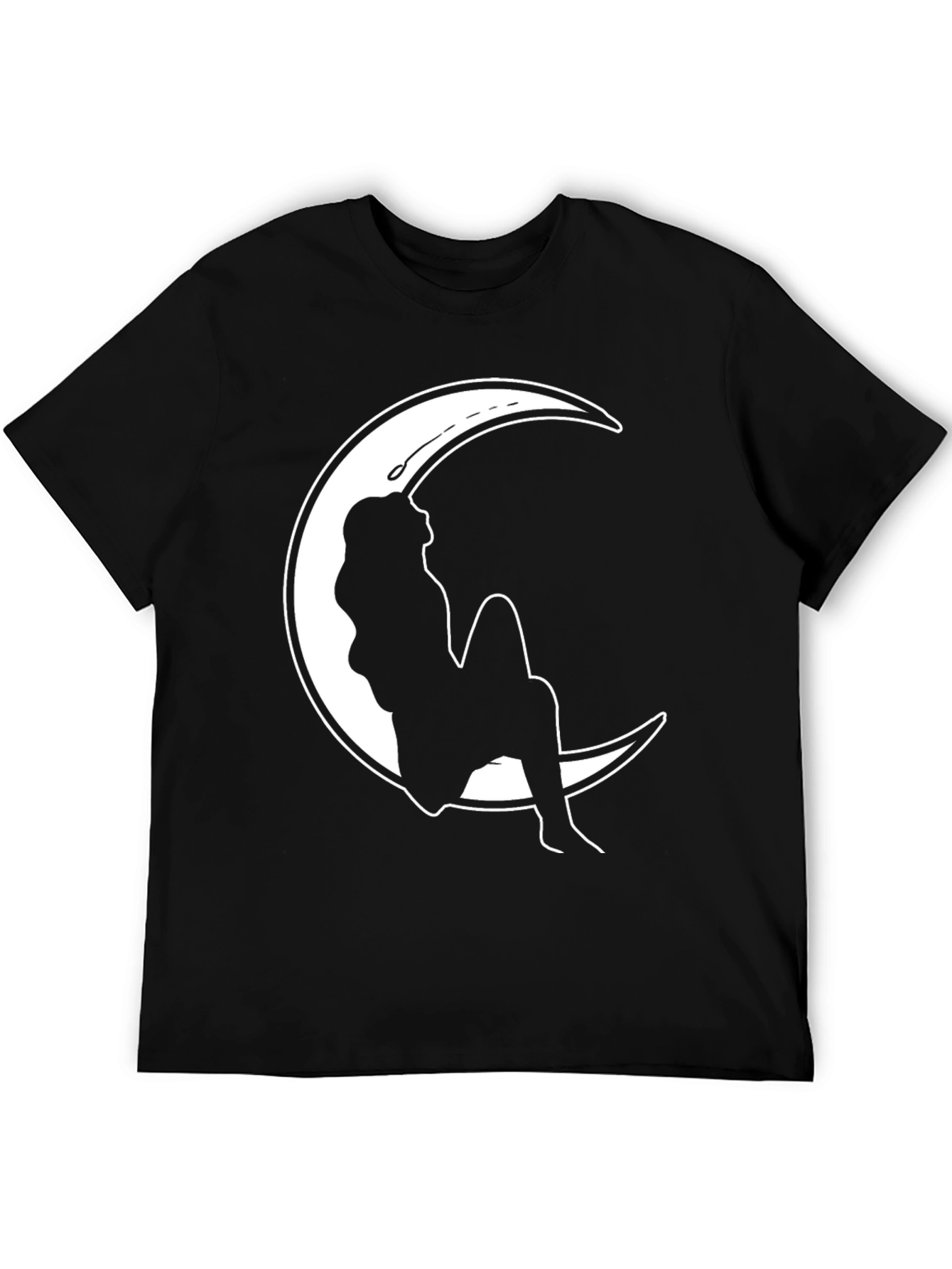 Moon Silhouette Graphic T-Shirt - Stylish & Unique