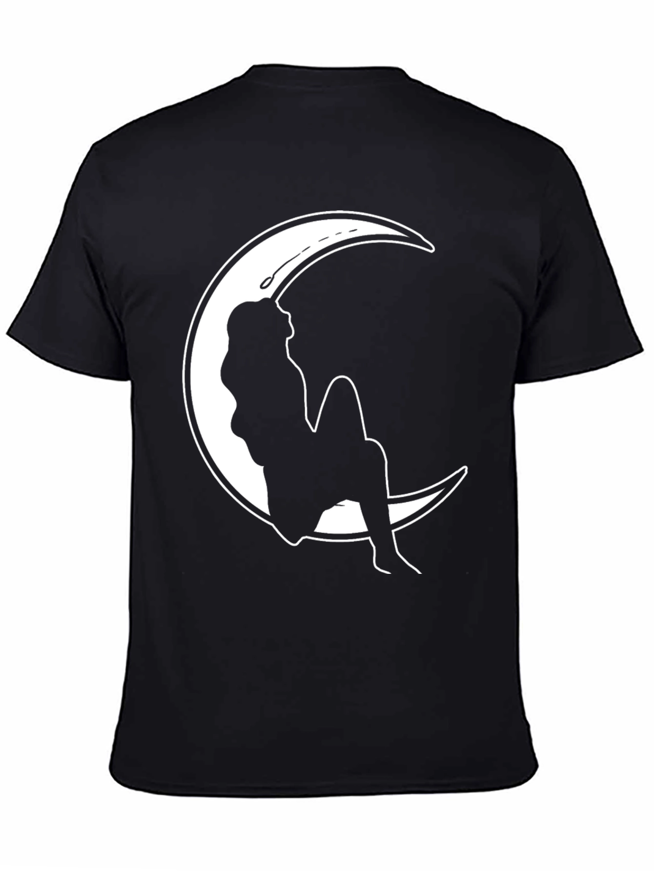 Moon Silhouette Graphic T-Shirt - Stylish & Unique